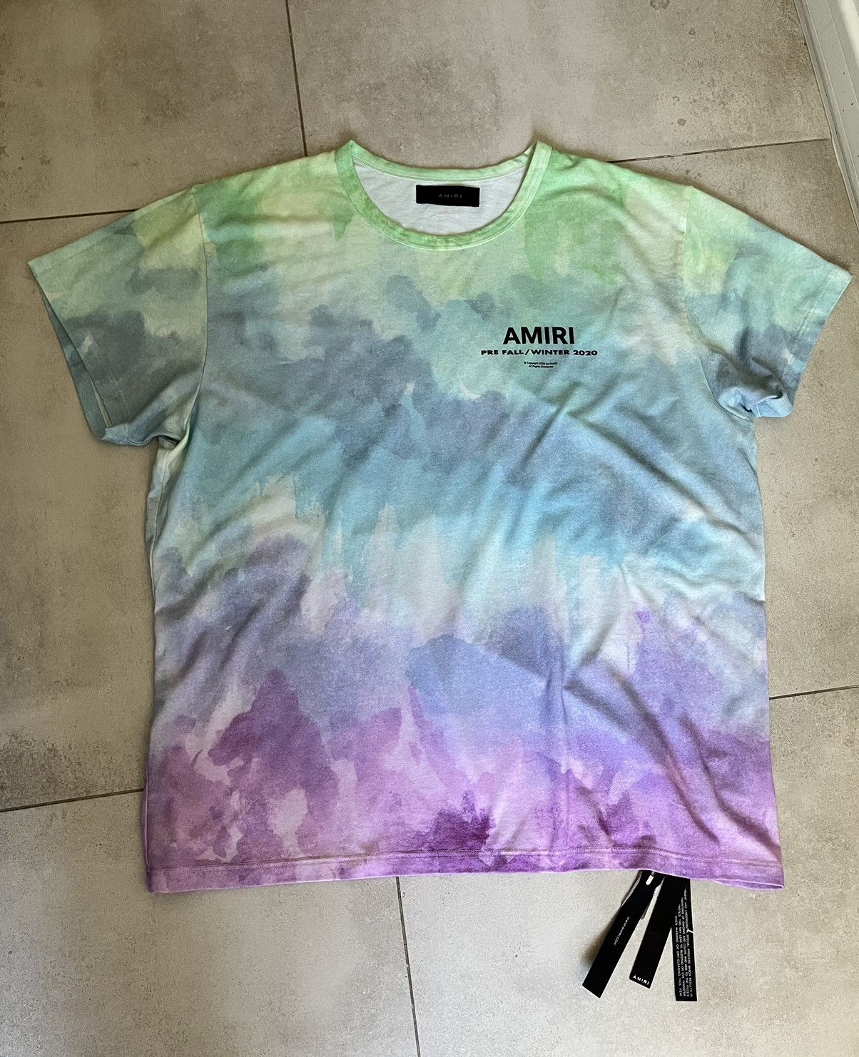 Amiri Amiri tie dye tee Size US XL / EU 56 / 4 - 1 Thumbnail