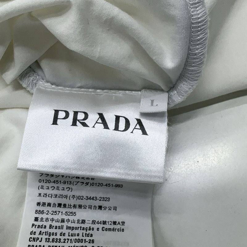 Prada Prada White Short Sleeve TShirt for Men-2506 Size US L / EU 52-54 / 3 - 5 Thumbnail
