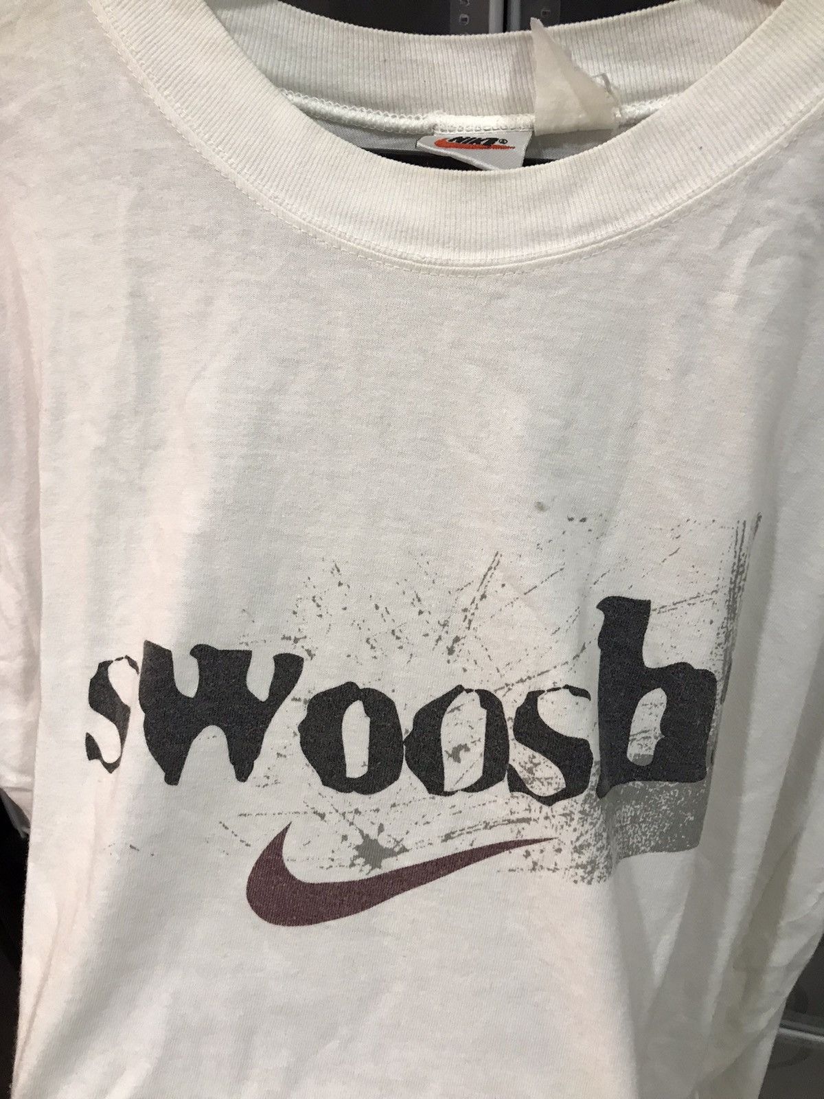 Nike × Vintage Nike Swoosh Vintage Size US L / EU 52-54 / 3 - 5 Thumbnail