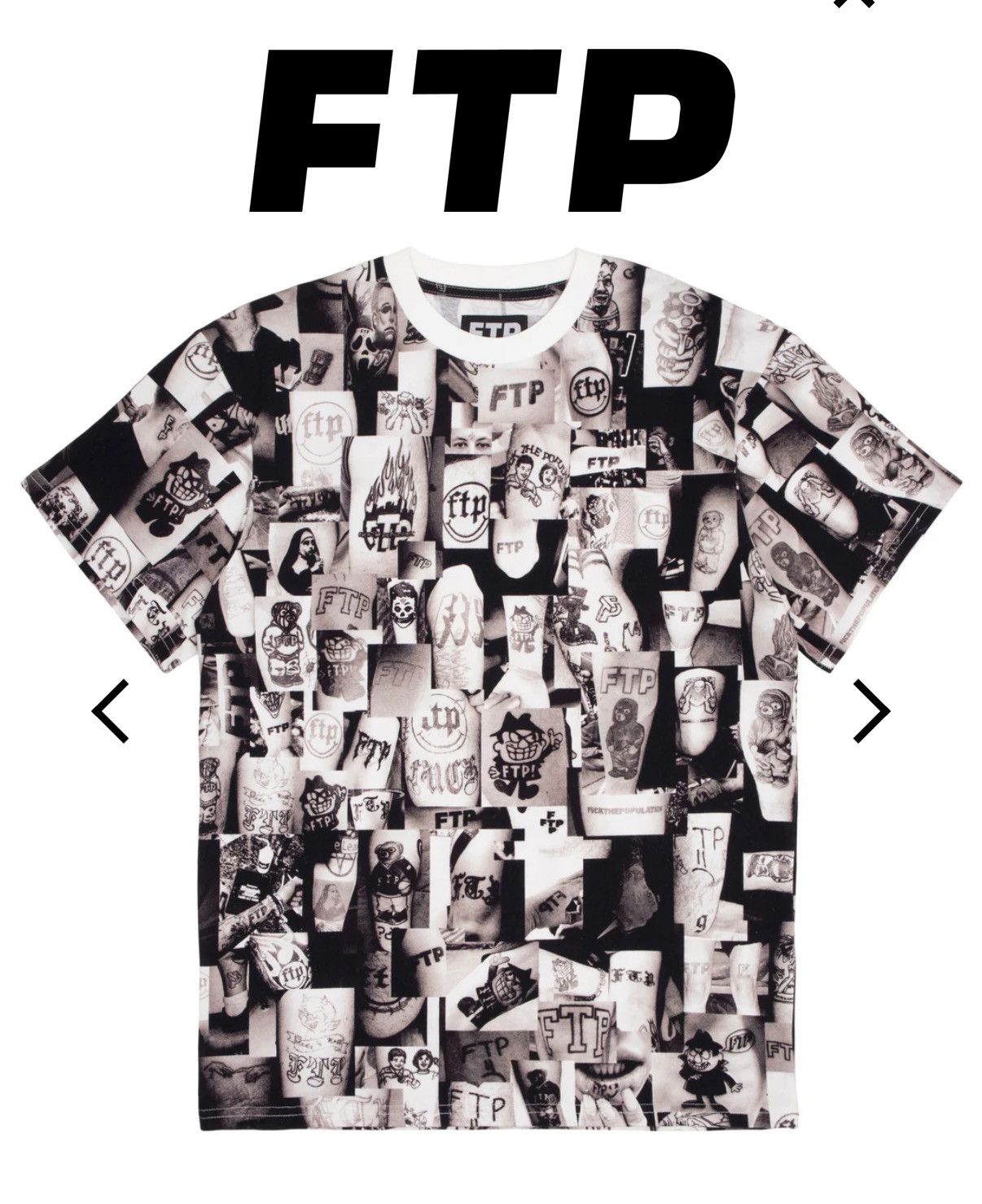 FTP Tattoo Tee size XL