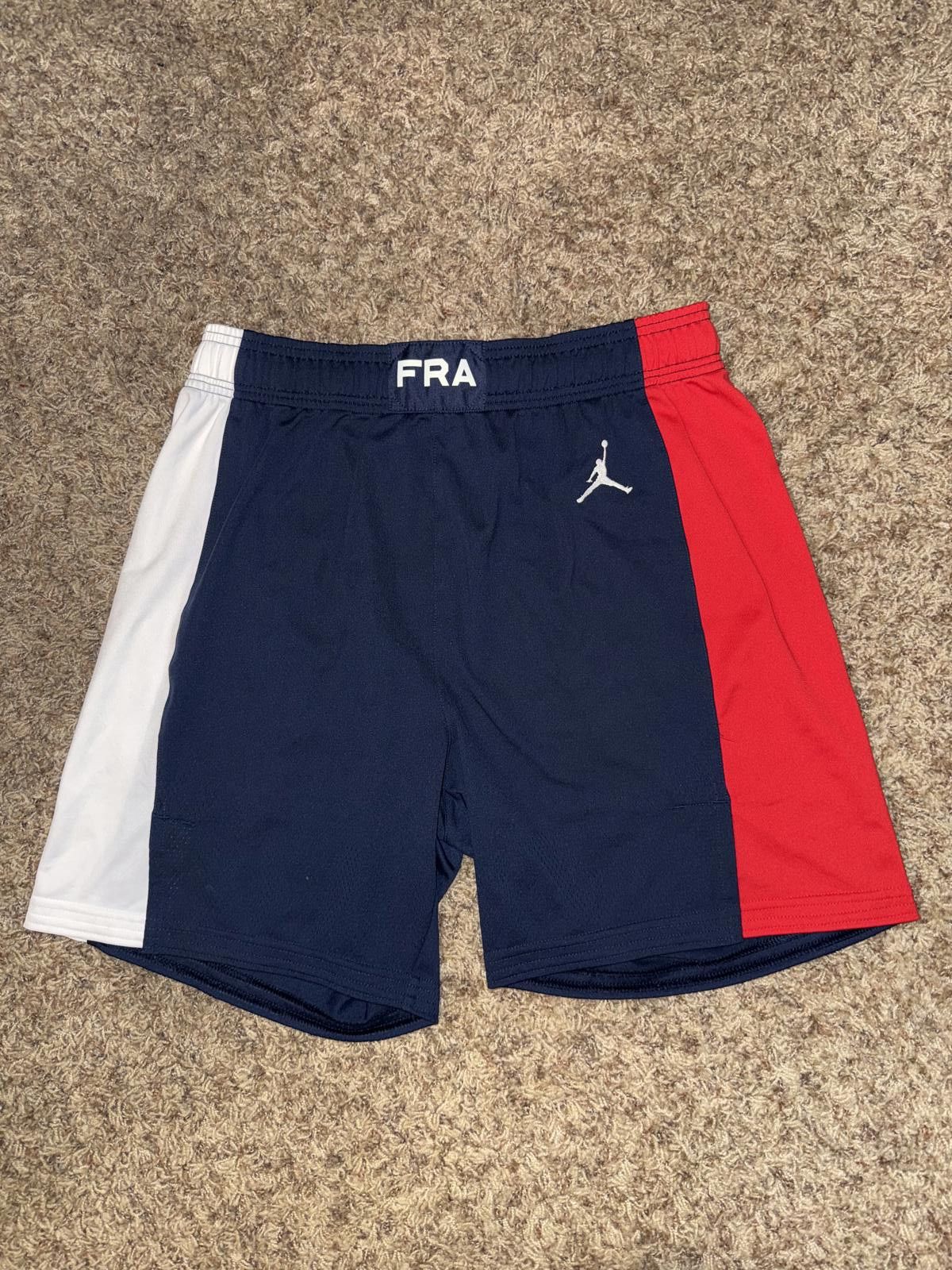 Nike Jordan 2020 Tokyo Olympic Game Issued Shorts France Size US 34 / EU 50 - 1 Thumbnail