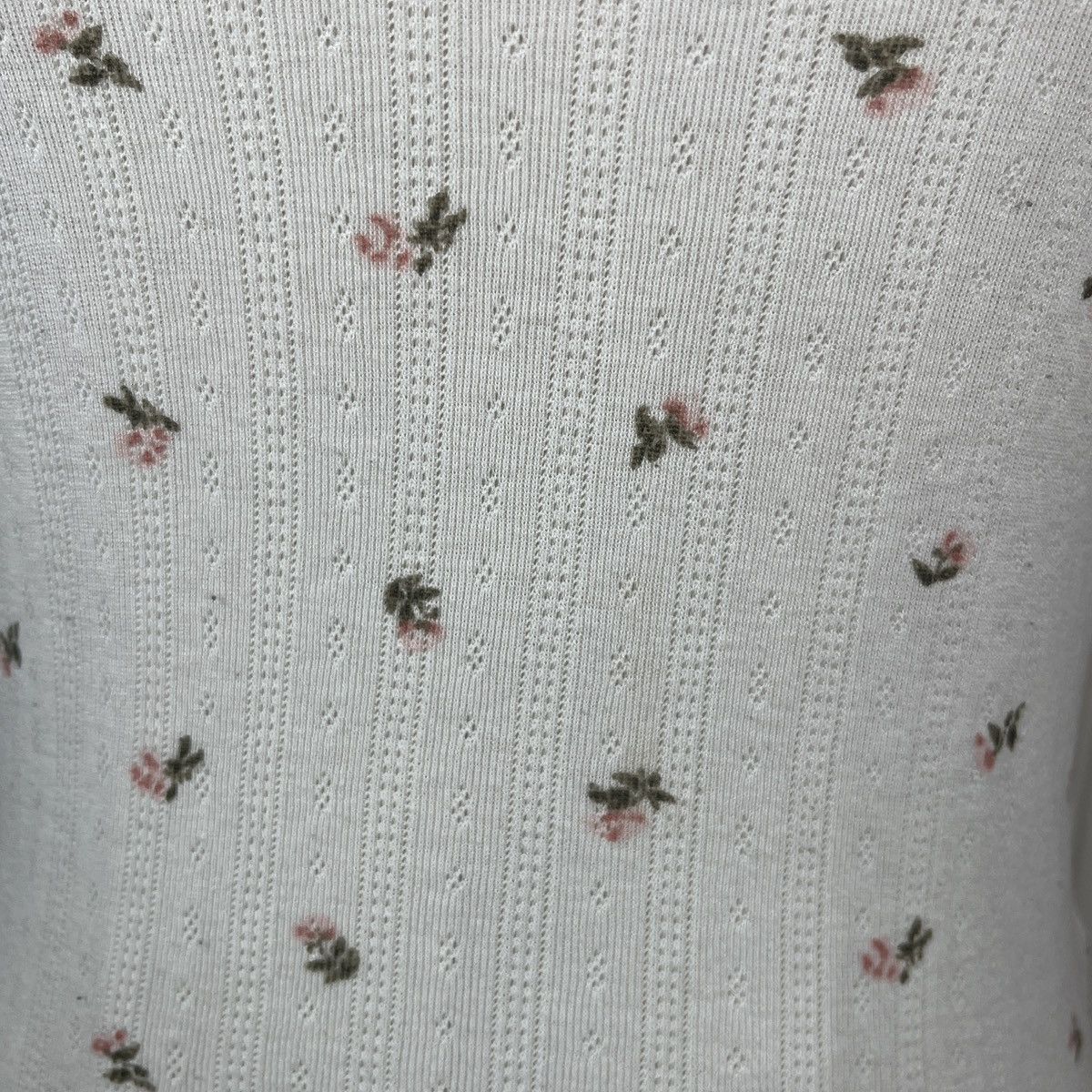 Divided Divided white dainty floral lace trim tank Size S / US 4 / IT 40 - 3 Thumbnail