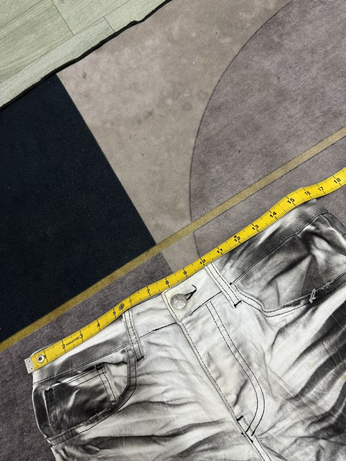 If Six Was Nine KING LIFE TORNADO IFSIX STYLE DENIM PANTS Size US 32 / EU 48 - 12 Thumbnail