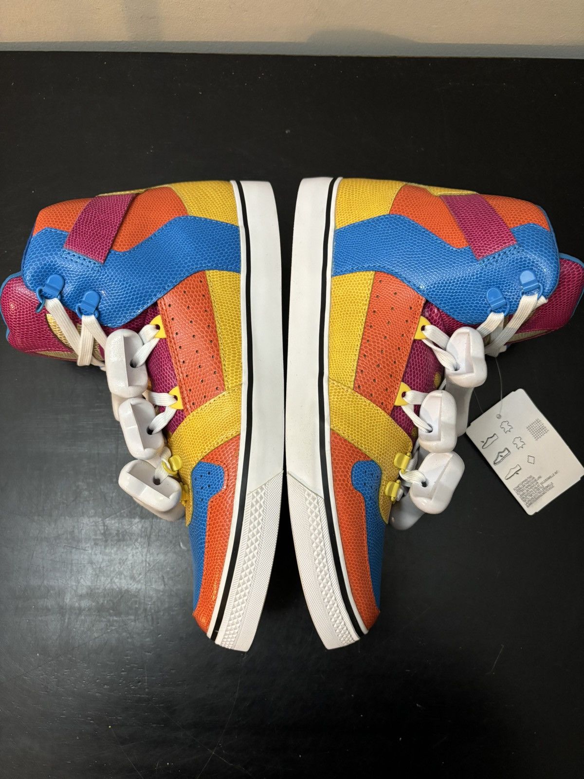 Adidas × Jeremy Scott adidas JS Jeremy Scott Bones Scale Multicolor Sneakers Size US 10 / EU 43 - 4 Thumbnail