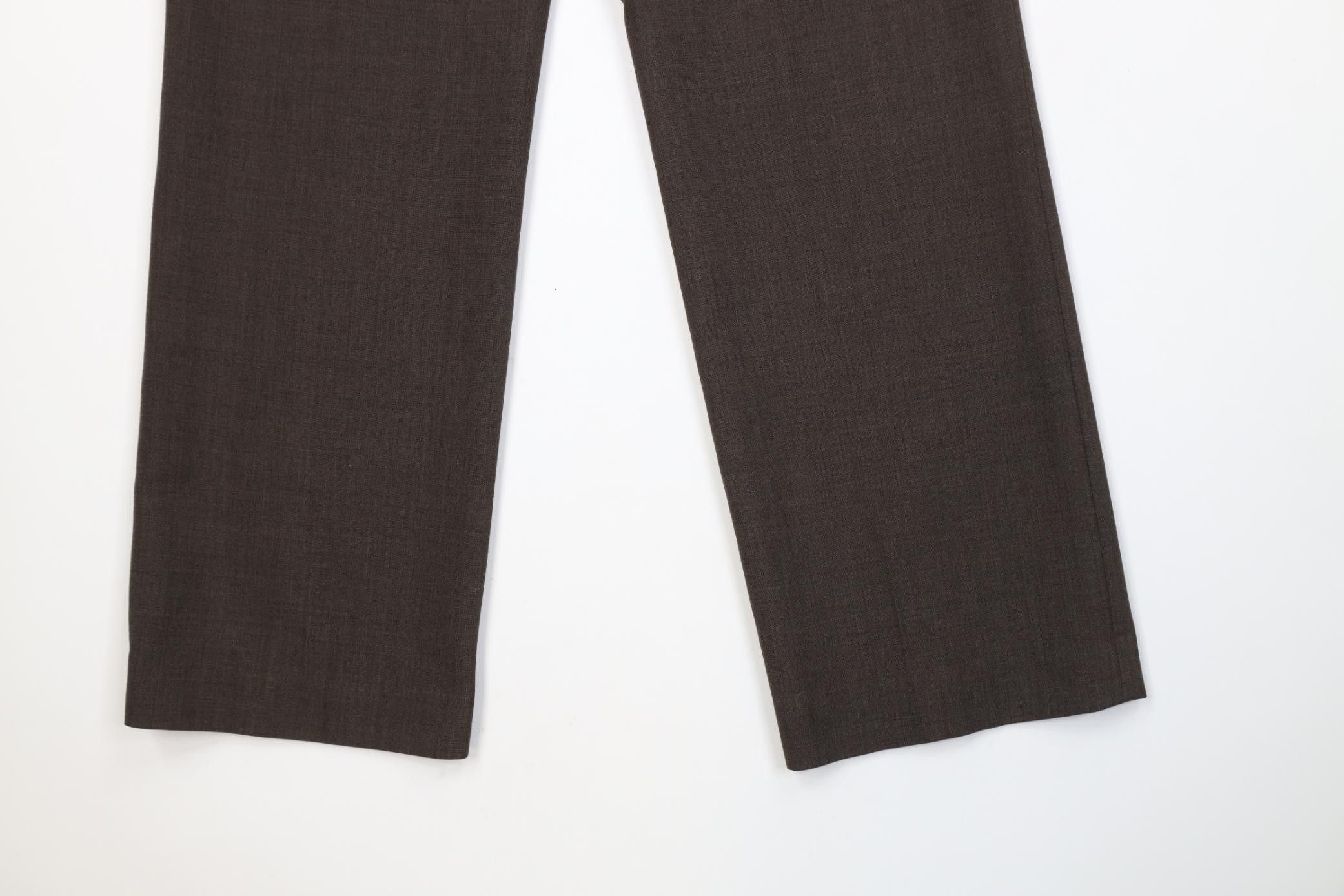 Vintage Vintage 70s Streetwear Knit Flared Wide Leg Chino Pants USA Size US 32 / EU 48 - 13 Thumbnail