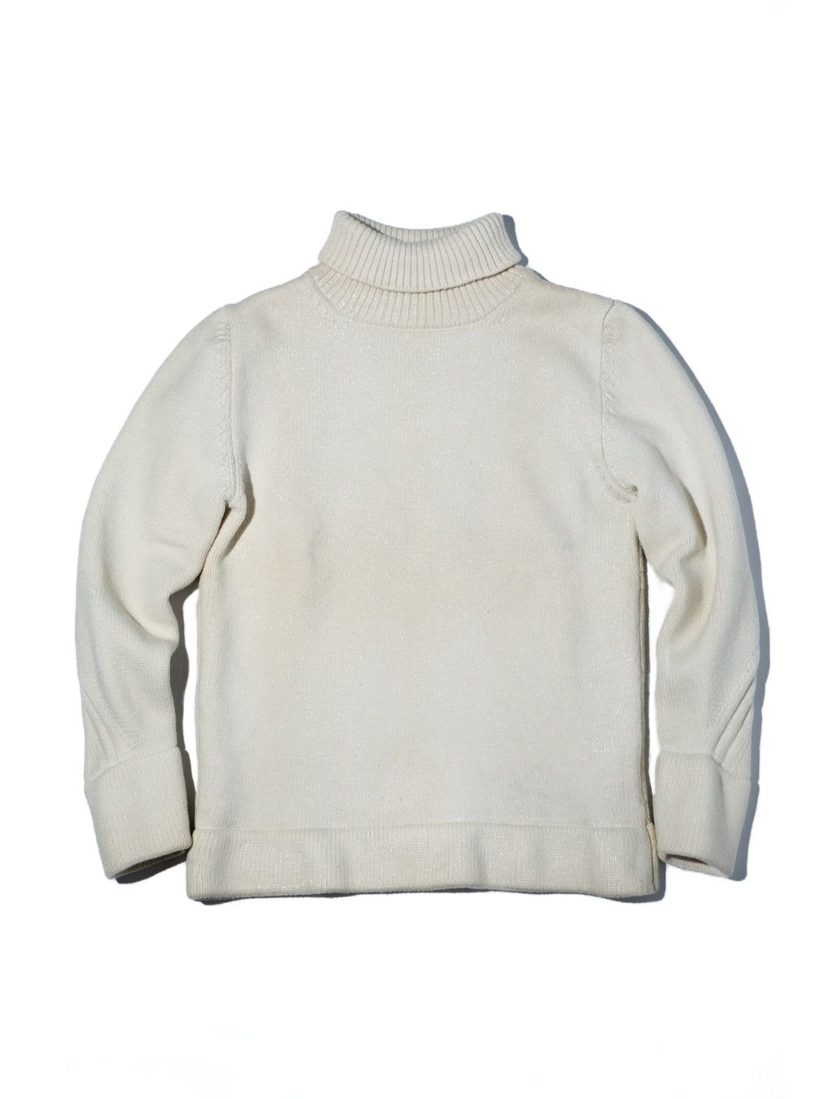 Dior × Hedi Slimane Dior Homme FW03 “Luster” Waxed Turtleneck Sweater Size US M / EU 48-50 / 2 - 1 Thumbnail