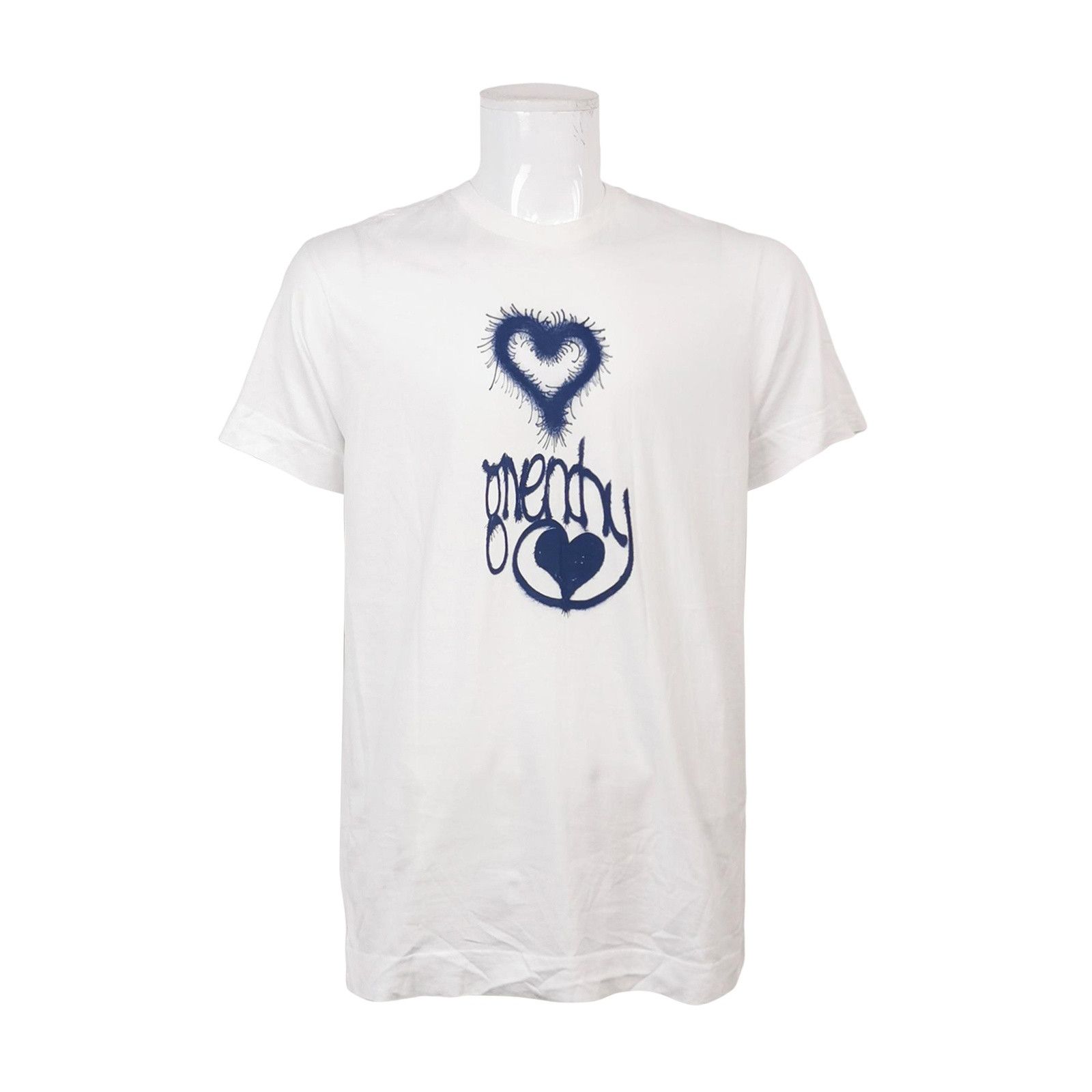 Givenchy Givenchy Heart Logo Graphic T-Shirt XXS Size US XXS / EU 40 - 1 Thumbnail
