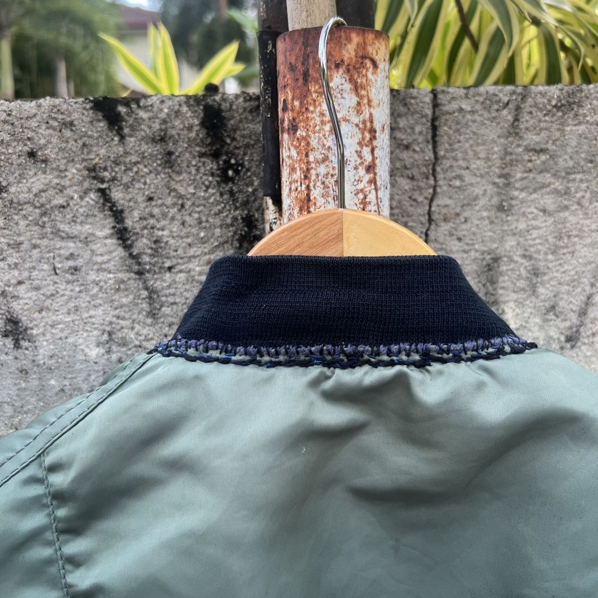 Alpha Industries "VINTAGE" ALPHA INDUSTRIES TRASHED MA-1 BOMBER JACKET Size US M / EU 48-50 / 2 - 11 Thumbnail