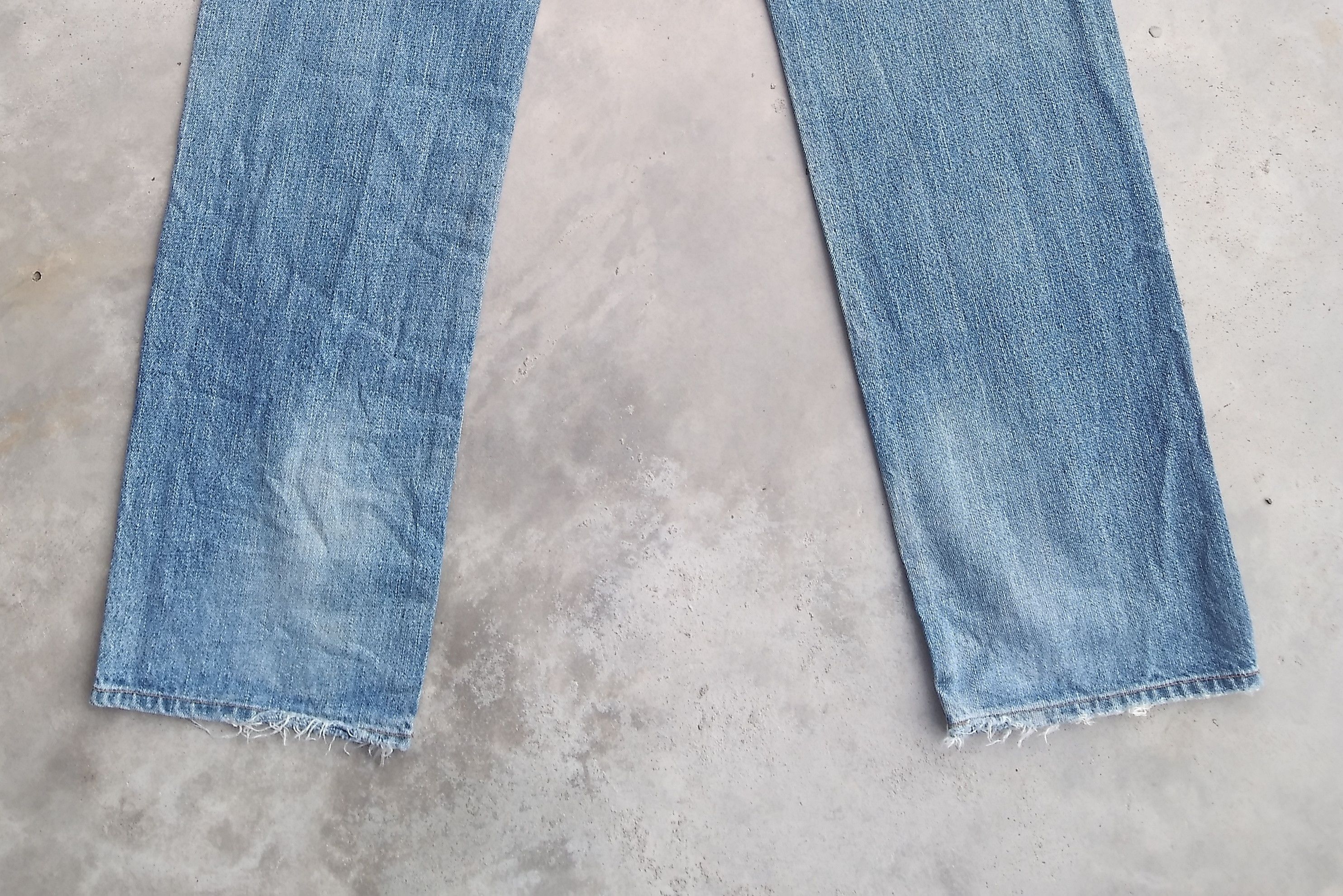 Von Dutch Vintage Von Dutch Big Logo Straight Leg Jeans 31x32 Size US 31 - 5 Thumbnail