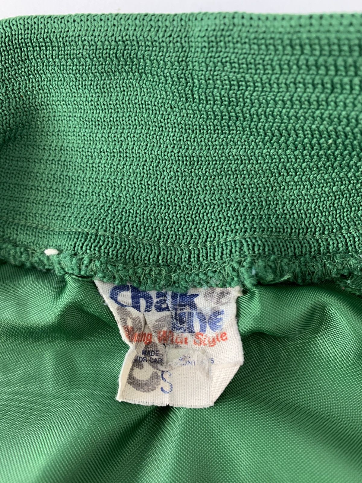 Other 90s Green Satin Bomber Varsity Jacket Made In Usa Plain Size US M / EU 48-50 / 2 - 6 Thumbnail