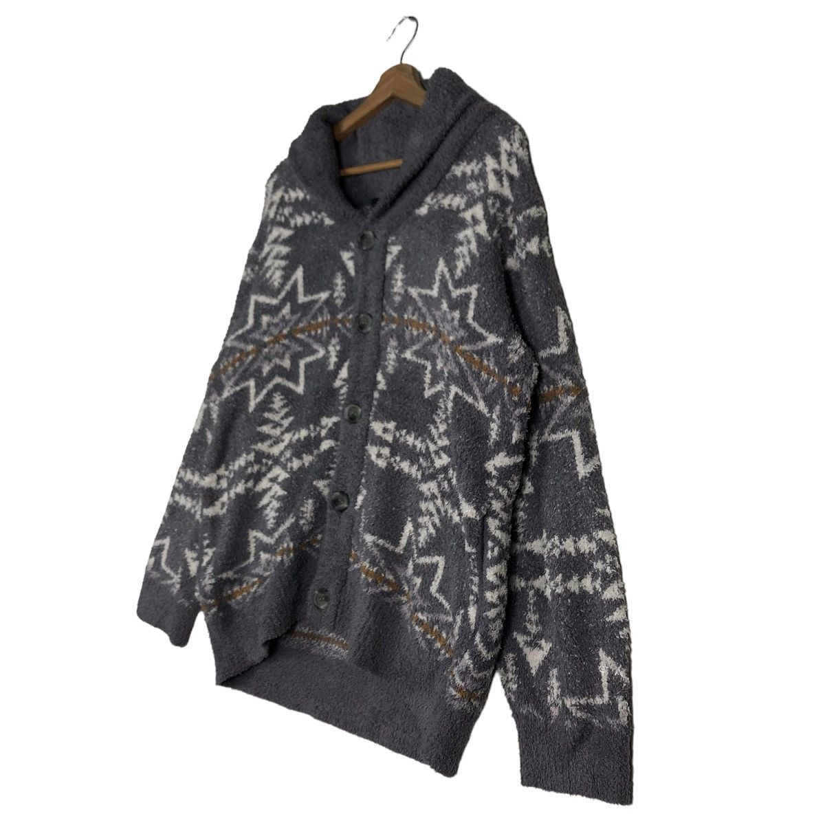 Pendleton 🔥Vtg Knit Cardigan Jacket Native Navajo Aztec Pendleton Size US M / EU 48-50 / 2 - 2 Thumbnail