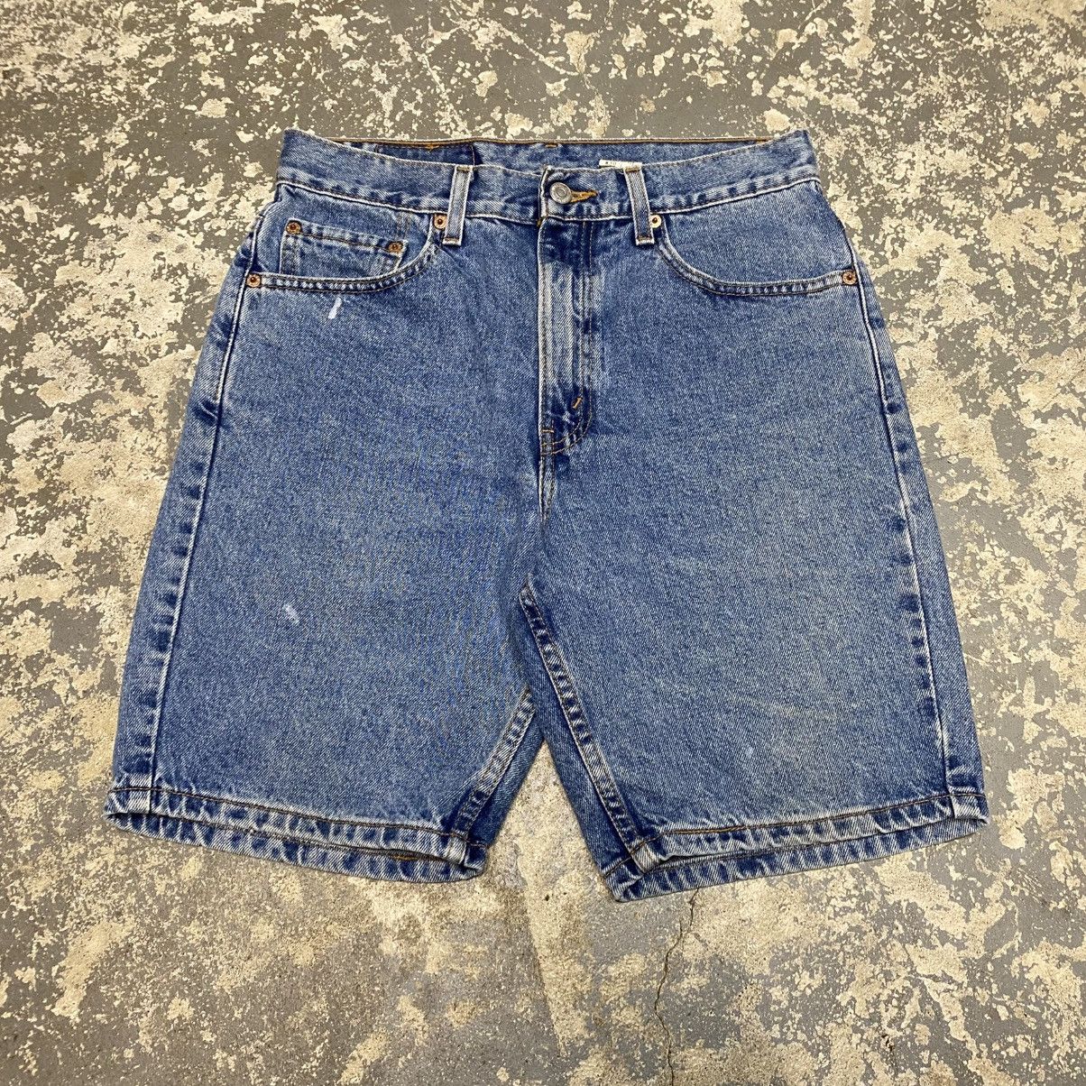 Levi's × Vintage Vintage Levi’s 505 Blue Denim Jean Shorts Jorts 90s Size US 30 / EU 46 - 4 Thumbnail