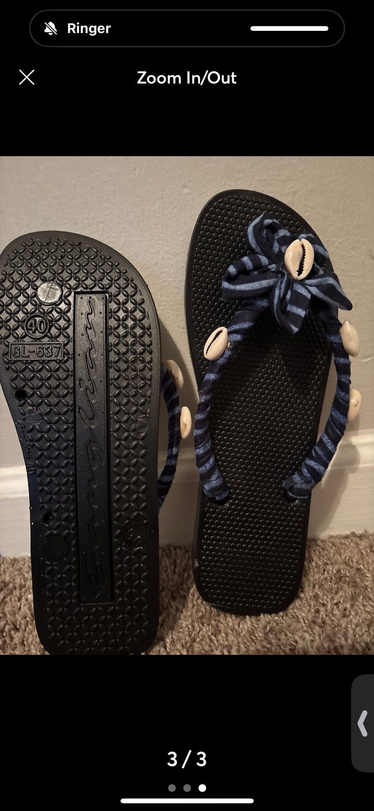 Other Handmade slippers Size US 8.5 / IT 38.5 - 1 Thumbnail