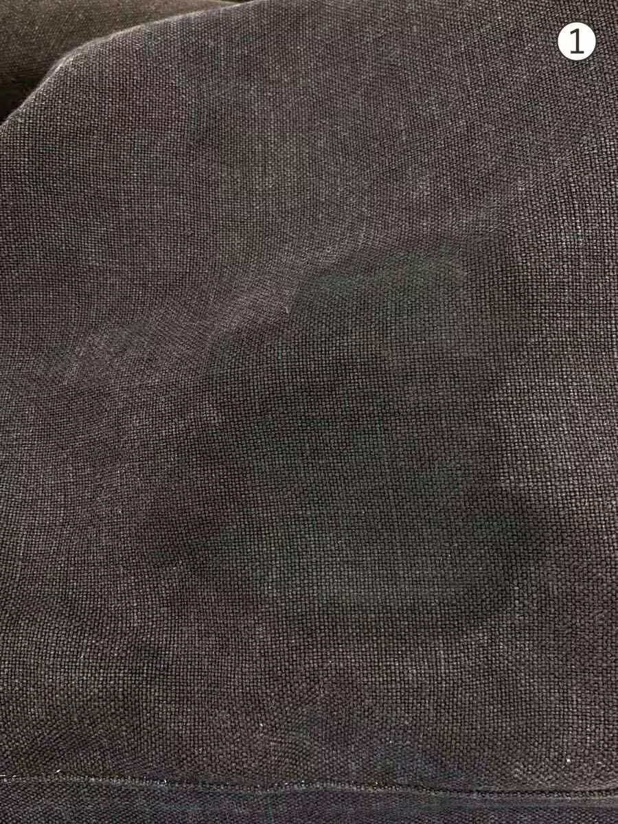 Yohji Yamamoto Yohji Yamamoto/Linen/Black/Solid Color Shoulder Bag Size ONE SIZE - 8 Thumbnail