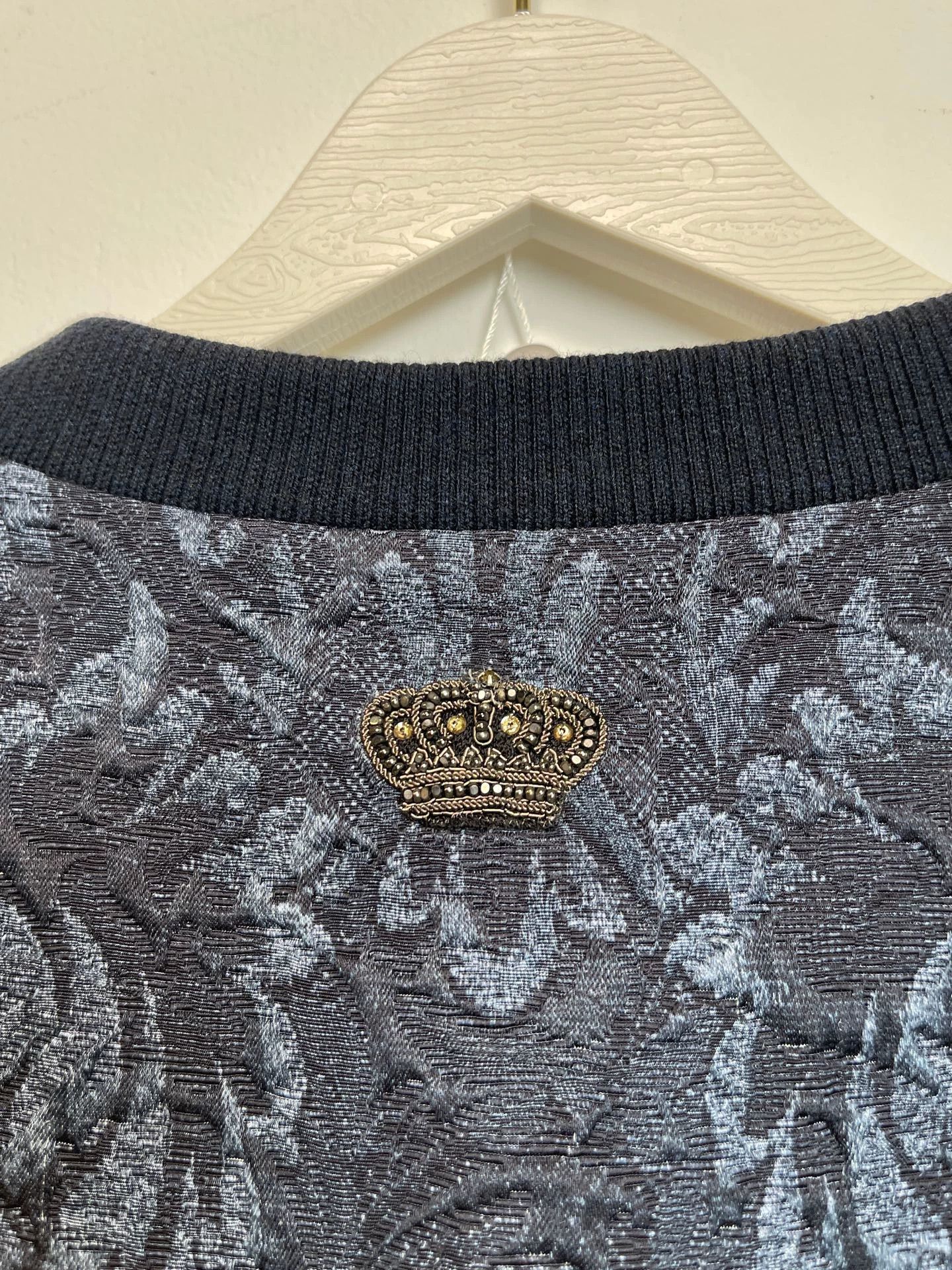 Dolce & Gabbana Dolce & Gabbana Detailed Craft Sweatshirt Size 52 New Size US L / EU 52-54 / 3 - 5 Thumbnail