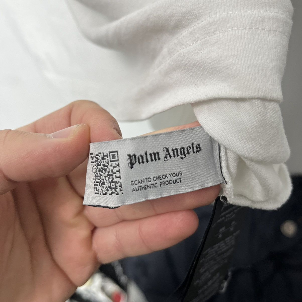 Palm Angels Palm Angels T-Shirt Big Logo White Size US XL / EU 56 / 4 - 11 Thumbnail