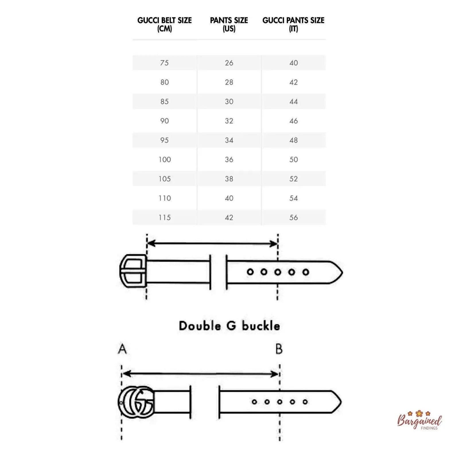 Gucci Calfskin Leather Silver Interlocking G Buckle Belt