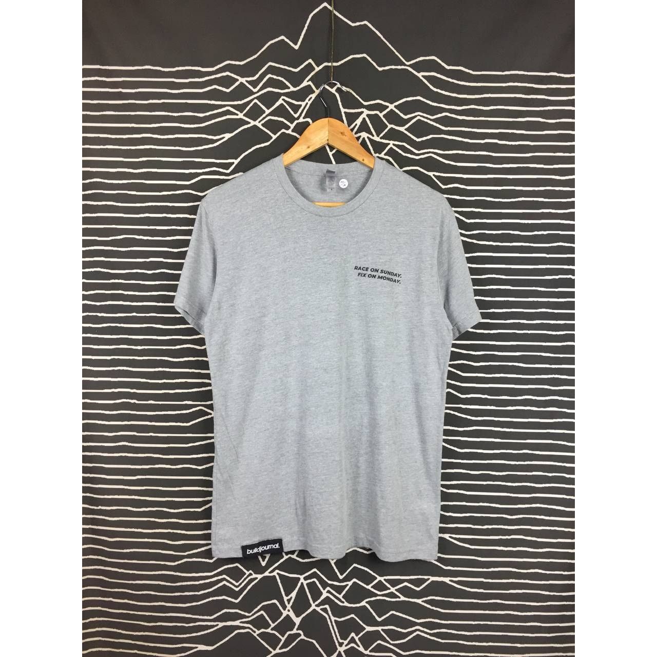 BMW Buildjournal Race On Sunday Fix On Monday Tee Size US M / EU 48-50 / 2 - 4 Thumbnail