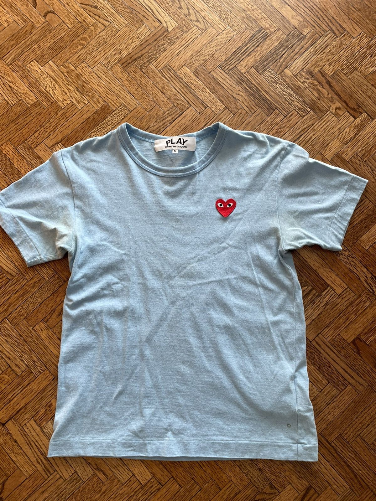 CDG by Comme des Garcons CDG Light Blue Tee Size US S / EU 44-46 / 1 - 1 Thumbnail