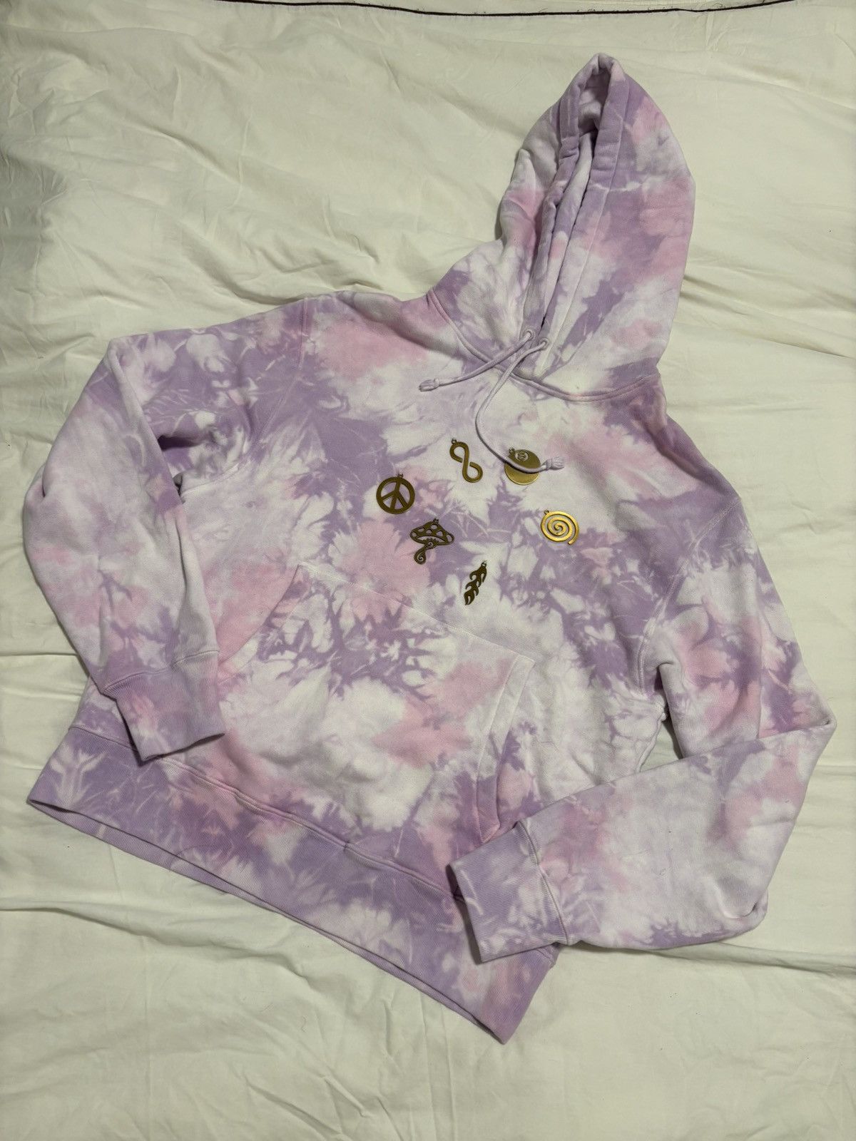 Stussy x Dries Van Noten Bandana Hoodie 'Lilac'