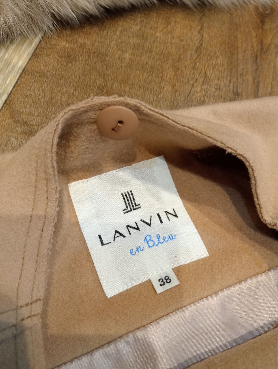 Lanvin LANVIN EN BLEU CASHMERE FLEECE CAPE PONCHO COAT Size XS / US 0-2 / IT 36-38 - 9 Thumbnail