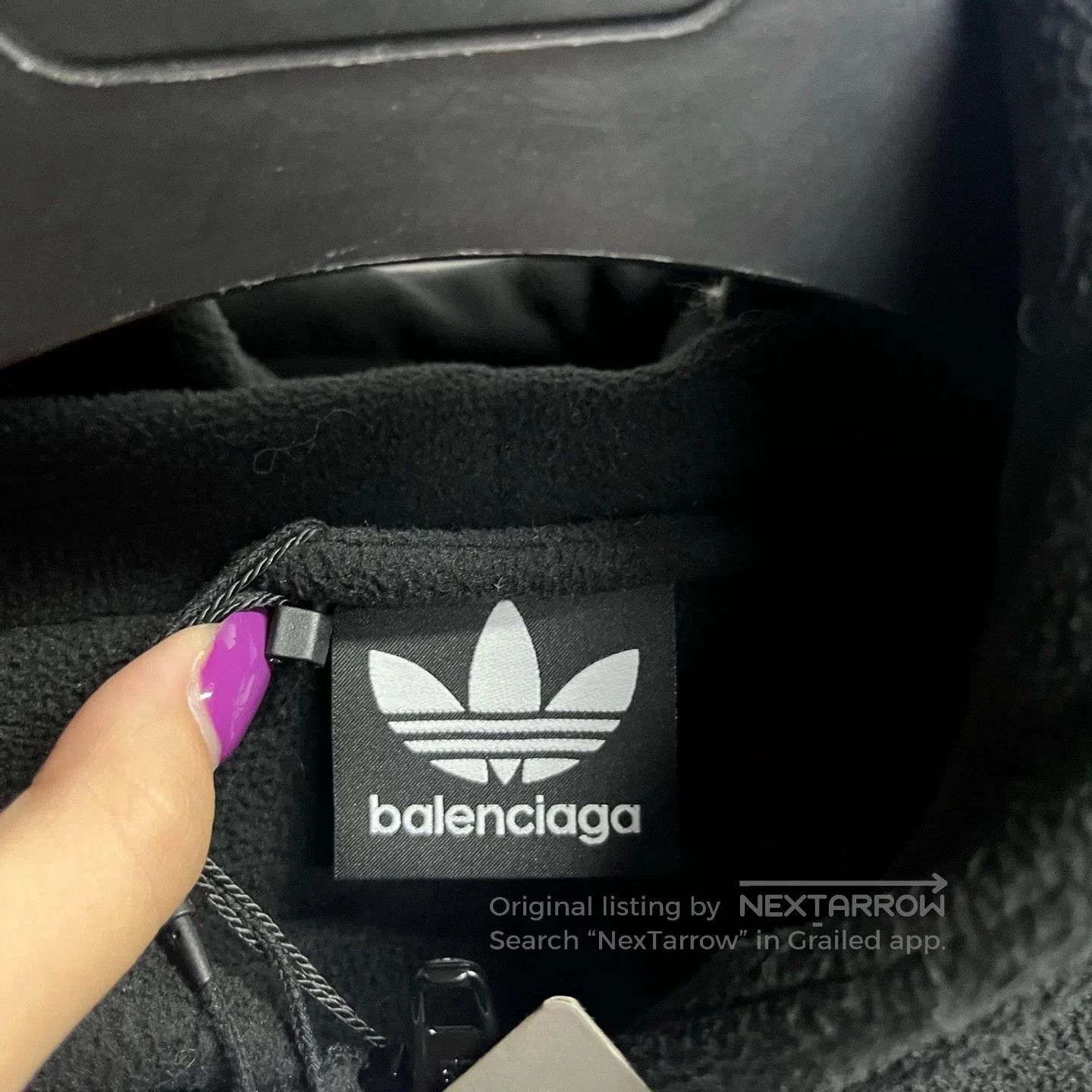 Balenciaga balenciaga black logo zip. Size US L / EU 52-54 / 3 - 2 Thumbnail