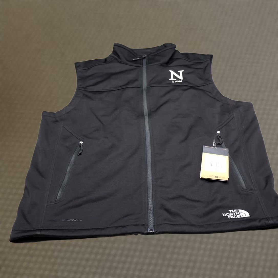 The North Face VINTAGE North Face Vest Mens XL Black Ridgewall Softshell Windwall Full Zip LOGO NEW Size US XL / EU 56 / 4 - 1 Thumbnail