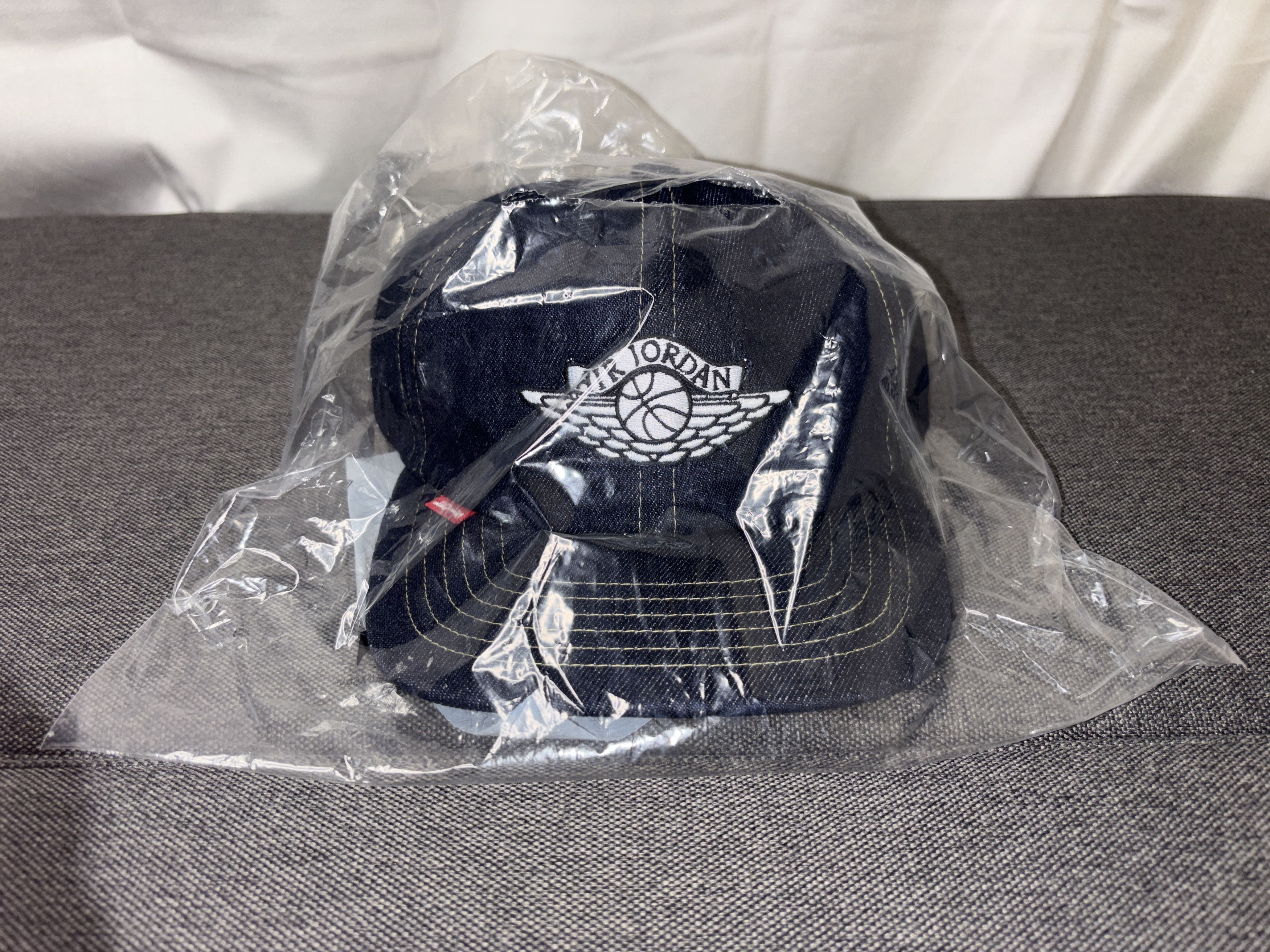 Levi's × Nike Nike Jordan x Levi's Denim Cap Rigid Rinse Blue 055FJ-0000 Size ONE SIZE - 2 Thumbnail
