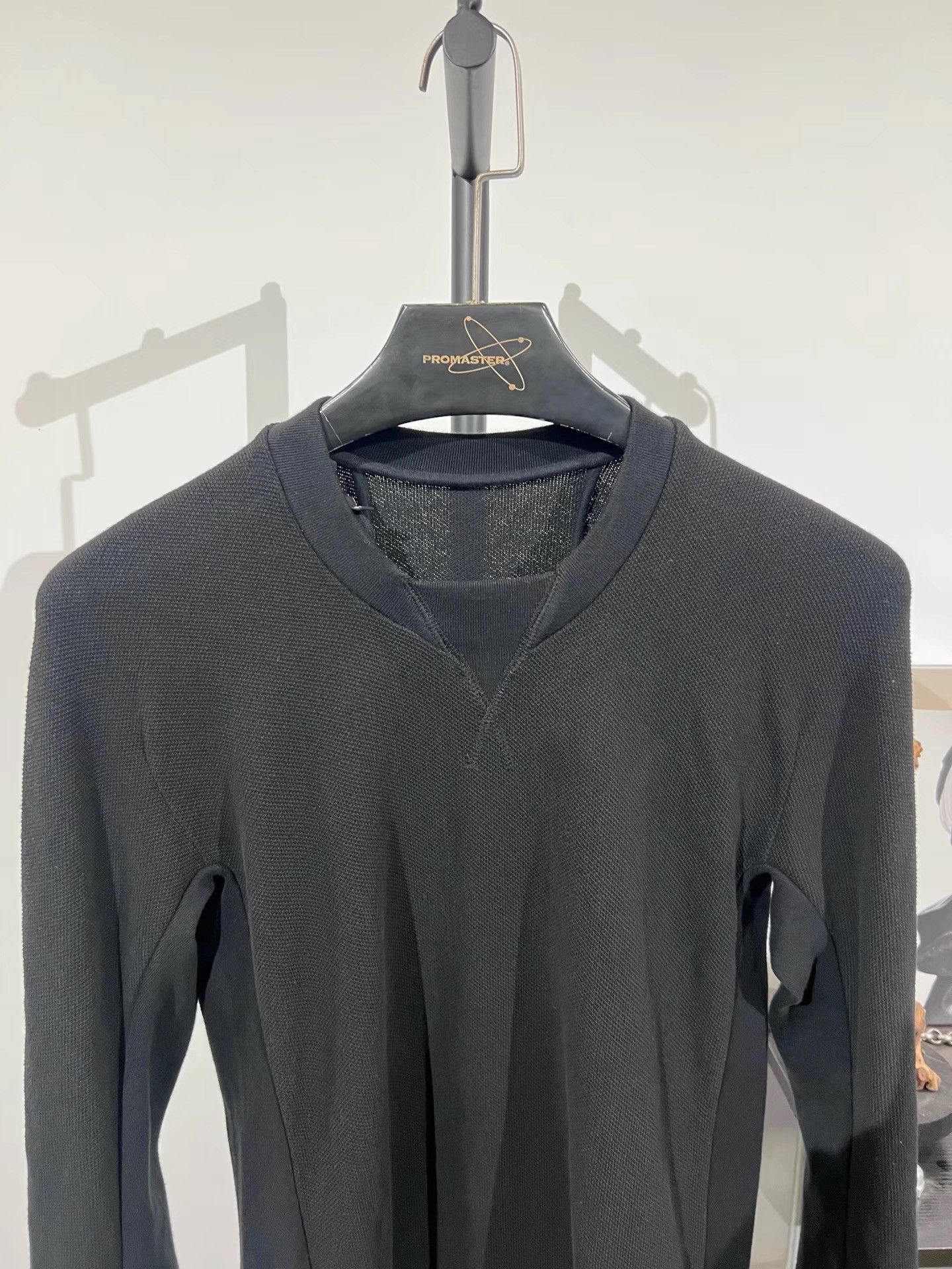 11 By Boris Bidjan Saberi 11by BBS CR3 Waffle Mix Pullover K35 Size US M / EU 48-50 / 2 - 3 Thumbnail