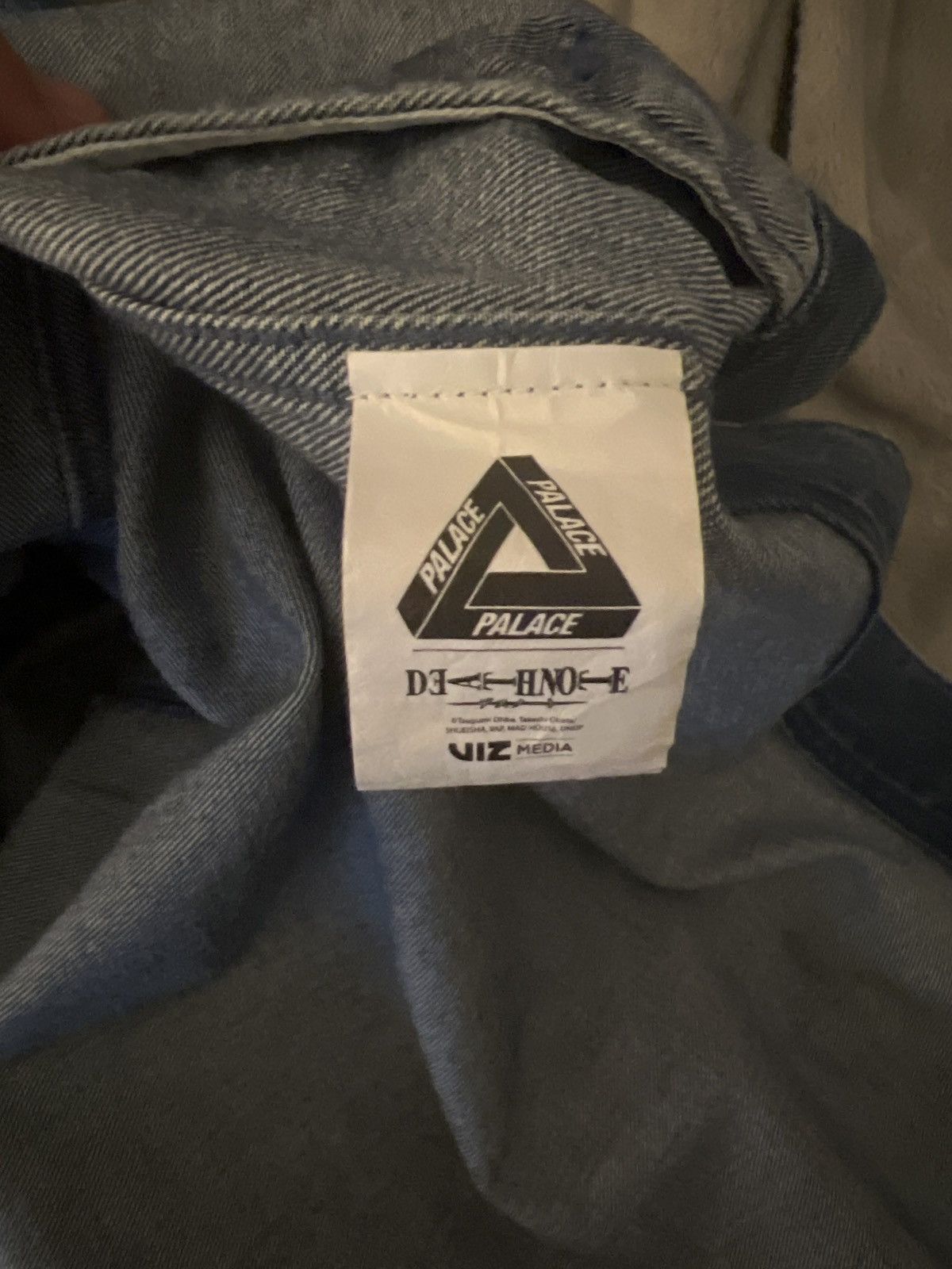 Palace Palace X Death Note Ryuk Denim Jacket Stone Wash Size US M / EU 48-50 / 2 - 8 Thumbnail