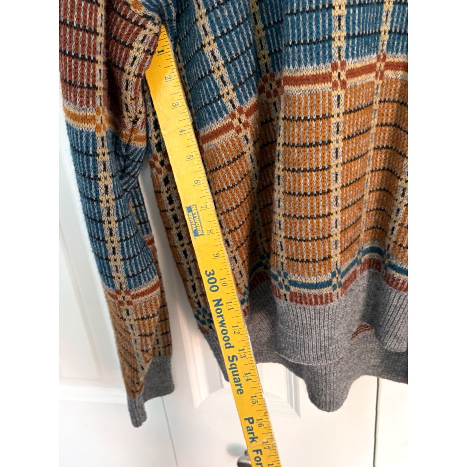 Vintage VINTAGE Together Sweater Men XL Orange Brown Crew Neck Long Sleeve Pullover Knit Pullover Size US XL / EU 56 / 4 - 4 Thumbnail