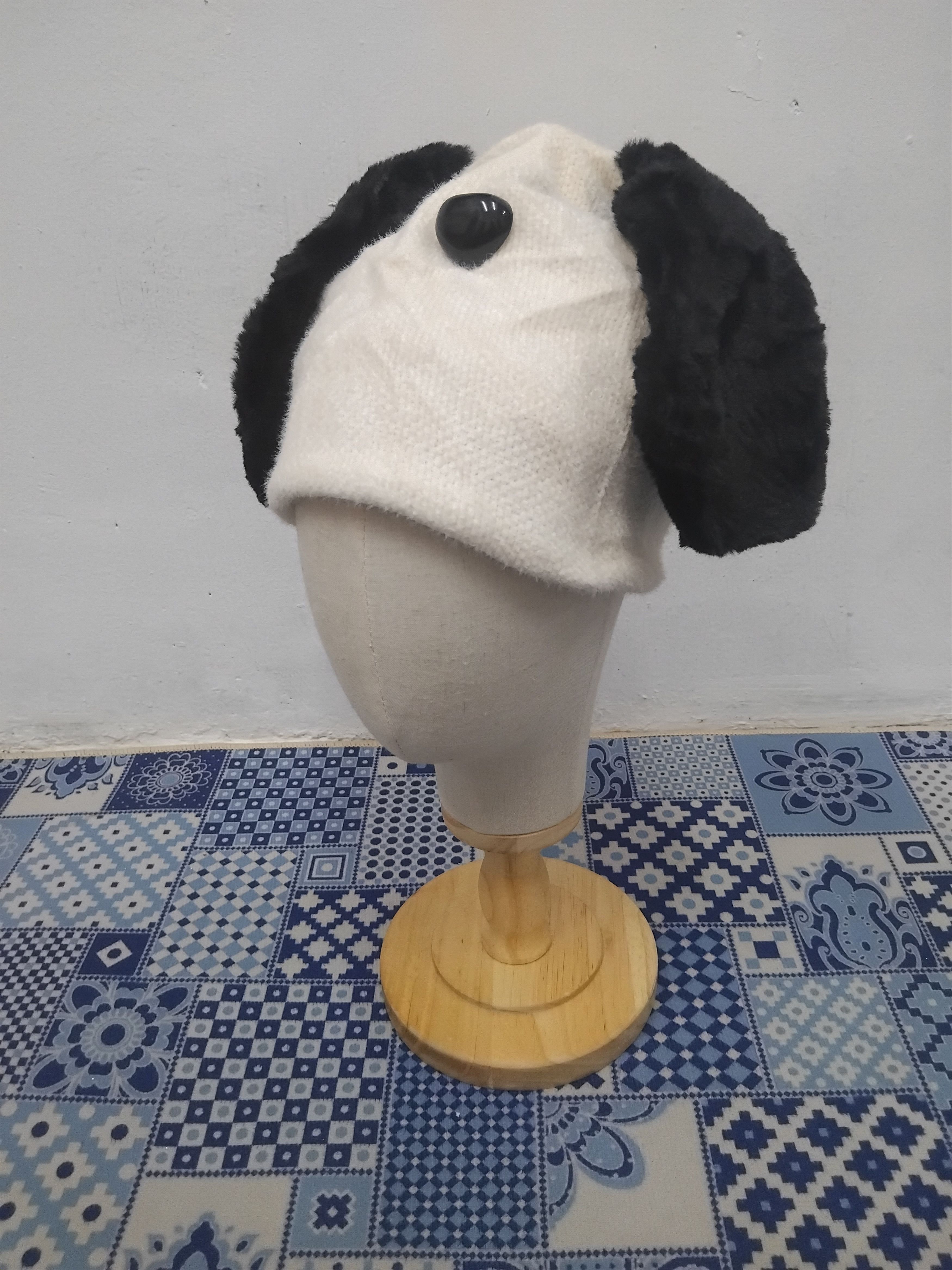 Japanese Brand Bear ear flat beanie Size ONE SIZE - 1 Thumbnail