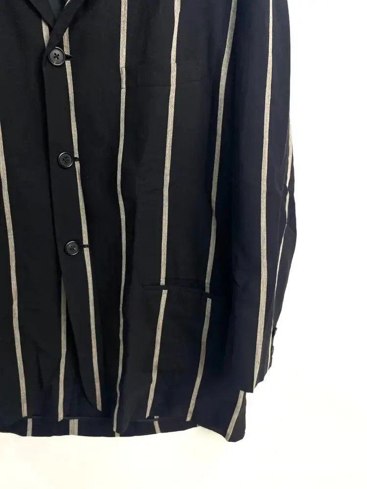 Yohji Yamamoto Yohji Yamamoto Yohji Yamamoto Y's Stripe Blazer Jacket-250 Size US M / EU 48-50 / 2 - 6 Thumbnail