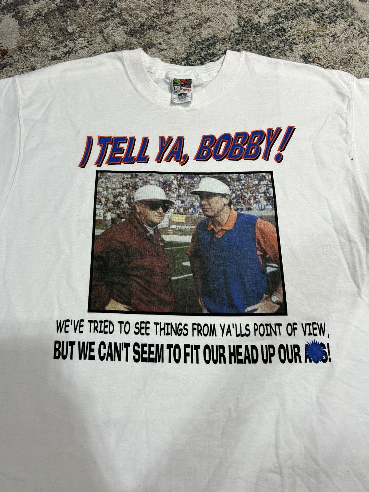 Vintage 90s UF Gators vs FSU Seminoles Bowden Spurrier Rivalry Tee Size US XL / EU 56 / 4 - 2 Thumbnail