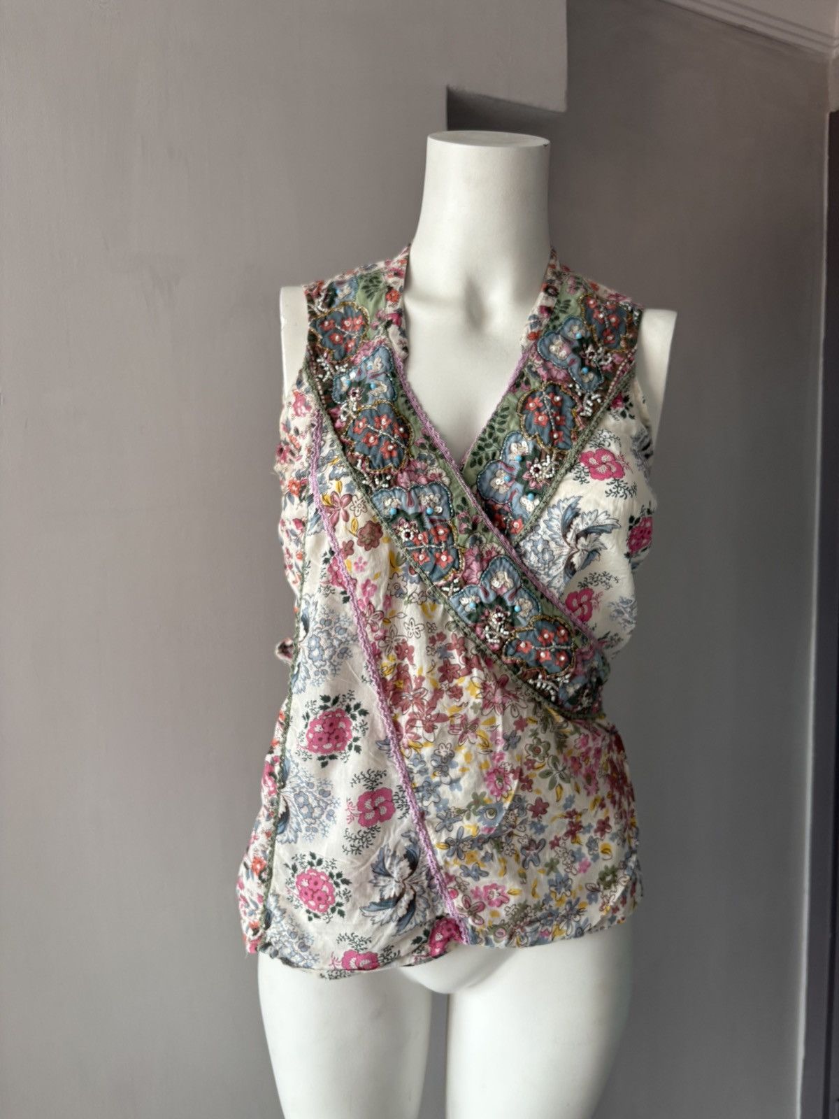 Vintage y2k Derhy blouse Size L / US 10 / IT 46 - 8 Thumbnail