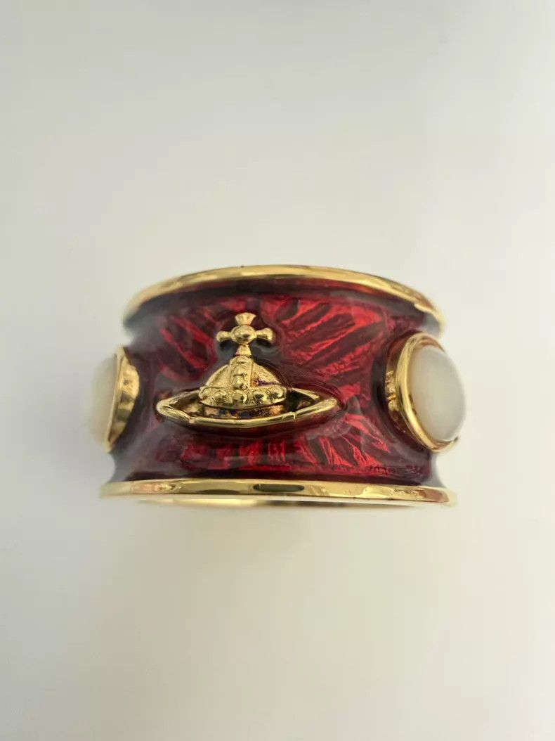 Vivienne Westwood Vivienne Westwood Saturn Ring Size ONE SIZE - 2 Thumbnail