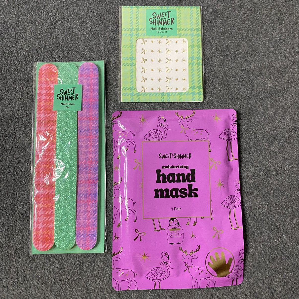 Other Ulta Sweet & Shimmer Nail Files Stickers & Hand Mask Set New Size ONE SIZE - 1 Thumbnail