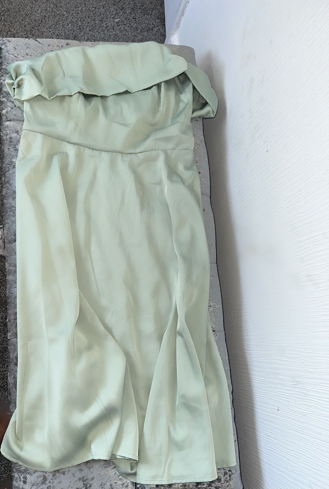Boohoo Off-Shoulder Midi Dress Size L / US 10 / IT 46 - 2 Thumbnail