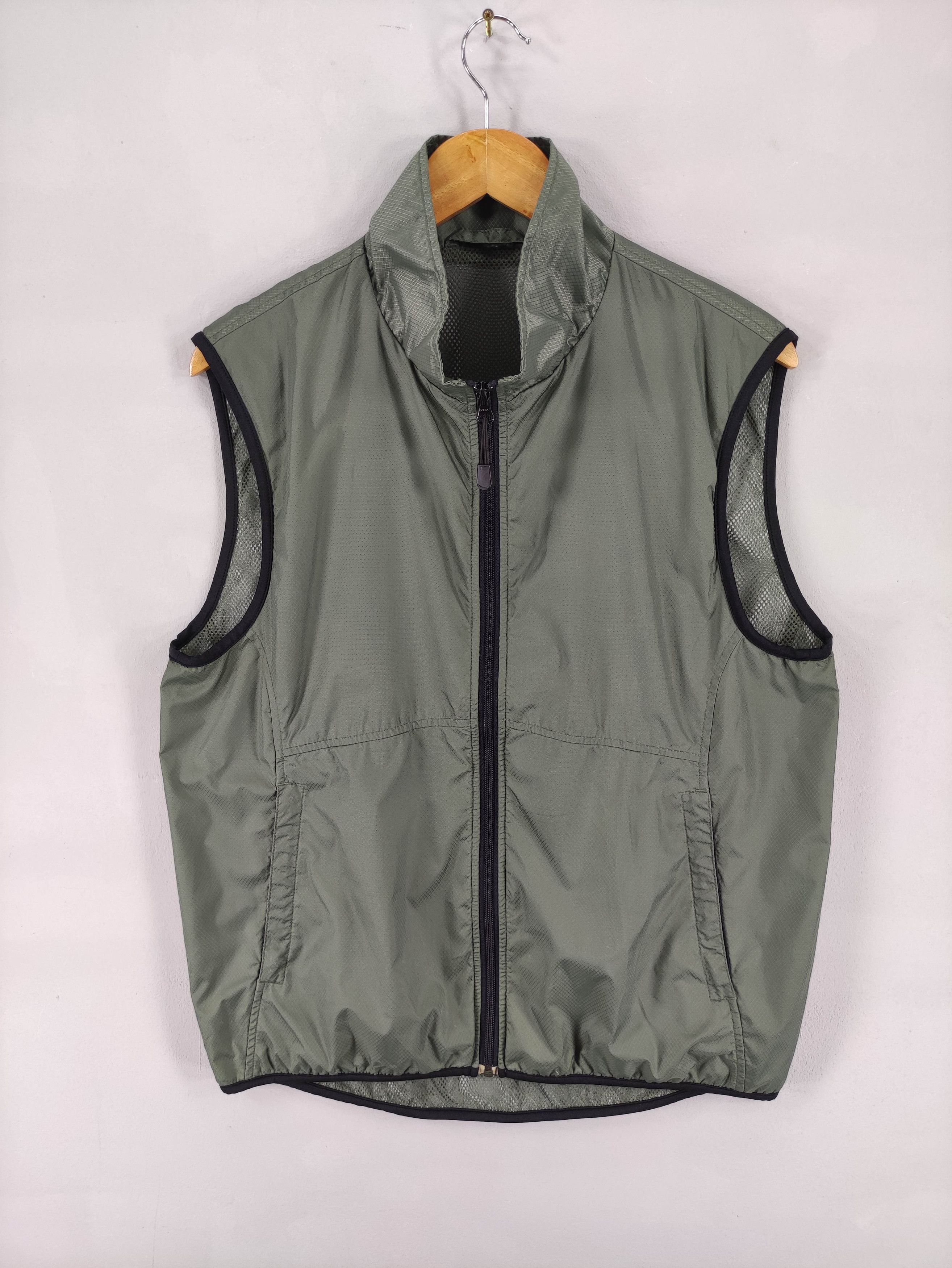 Uniqlo Vintage 90s Uniqlo Vest Windbreaker Zipper Size US L / EU 52-54 / 3 - 1 Thumbnail
