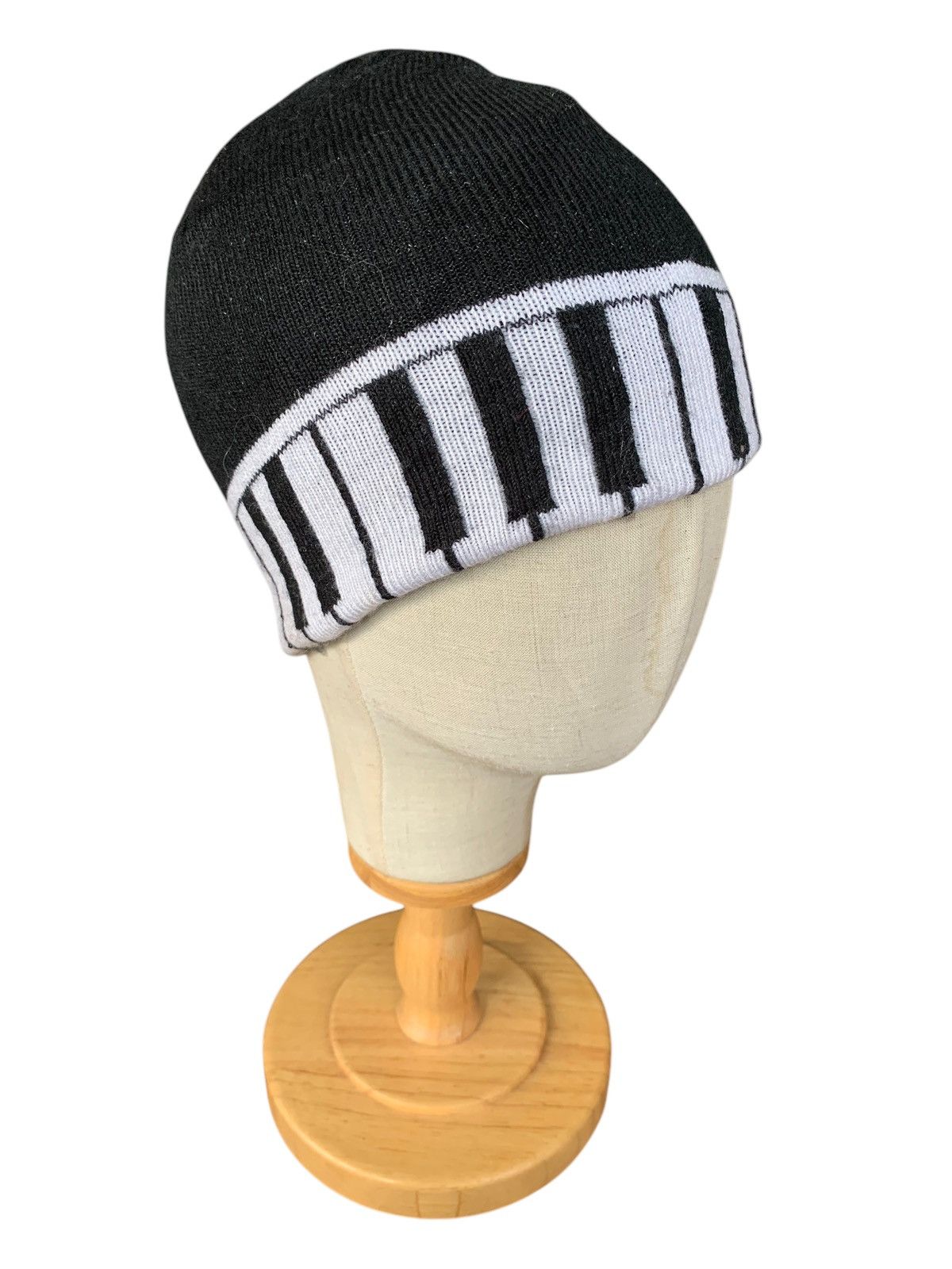 Japanese Brand × Kapital × Vintage Rare Music Piano design Winter session beanie hat Size ONE SIZE - 2 Thumbnail