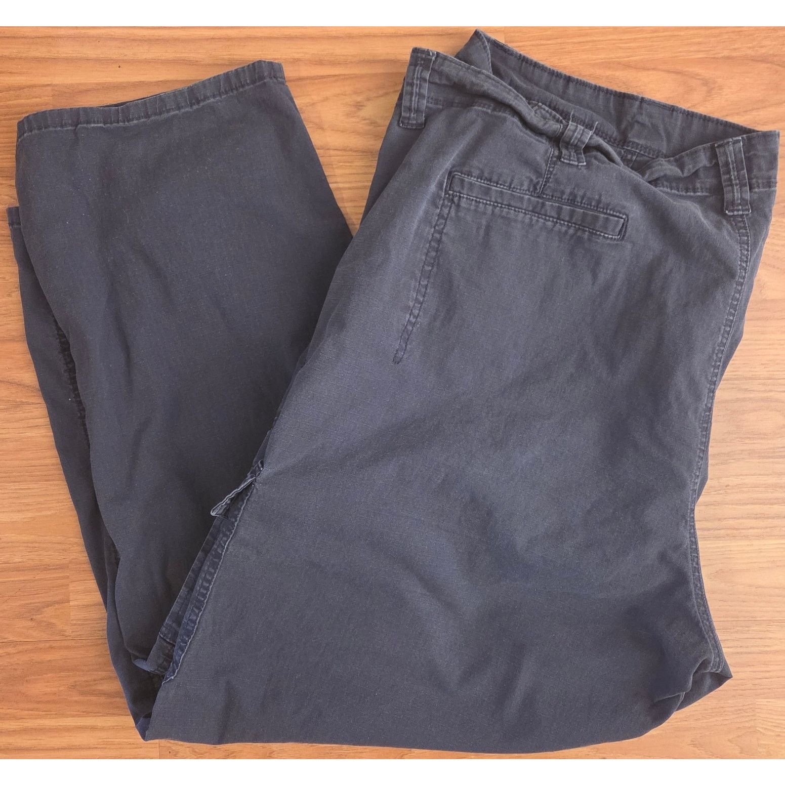Wrangler Men's Wrangler Dark Grey Cargo Pants - Size 48x30 Size US 44 / EU 60 - 3 Thumbnail