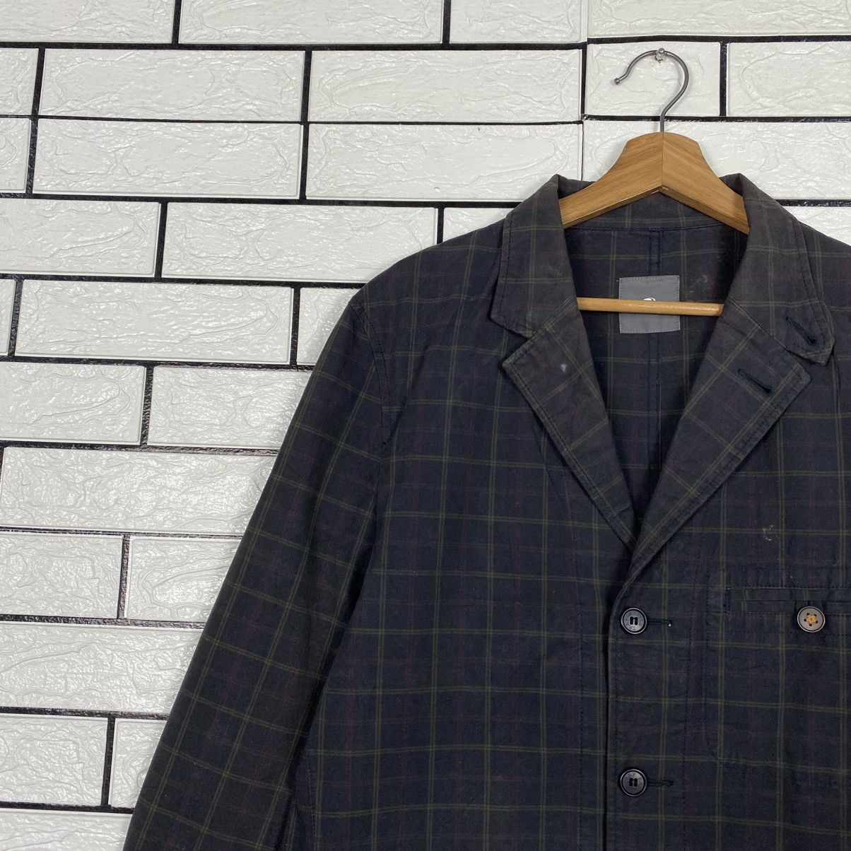 Japanese Brand 📌Vintage Chore Work Jacket Rattle Trap Tartan Issey Miyake Size US M / EU 48-50 / 2 - 8 Thumbnail