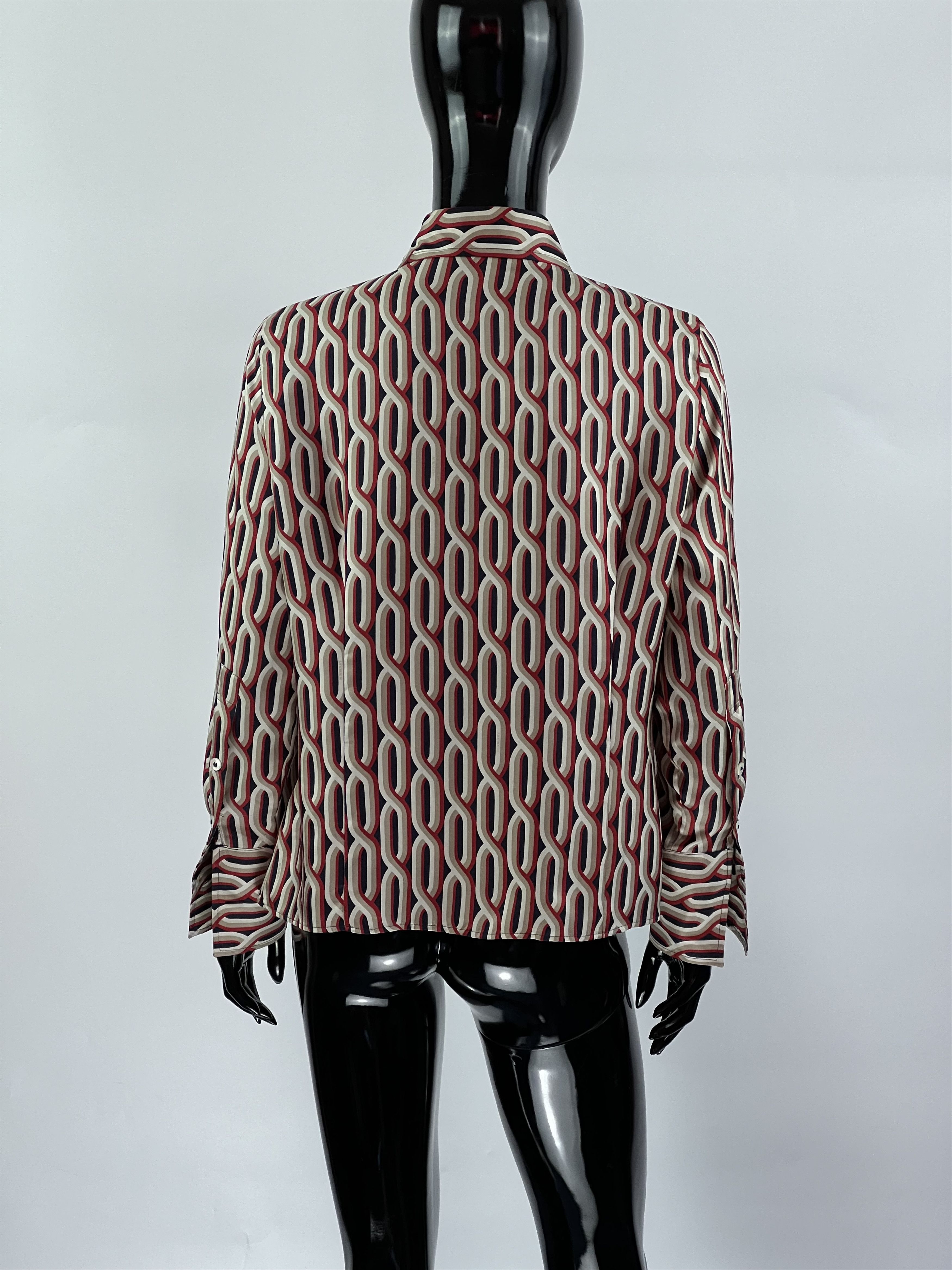 Burberry Burberry London Women's Silk Button Up Shirt Blouse Size 42 Size M / US 6-8 / IT 42-44 - 3 Thumbnail