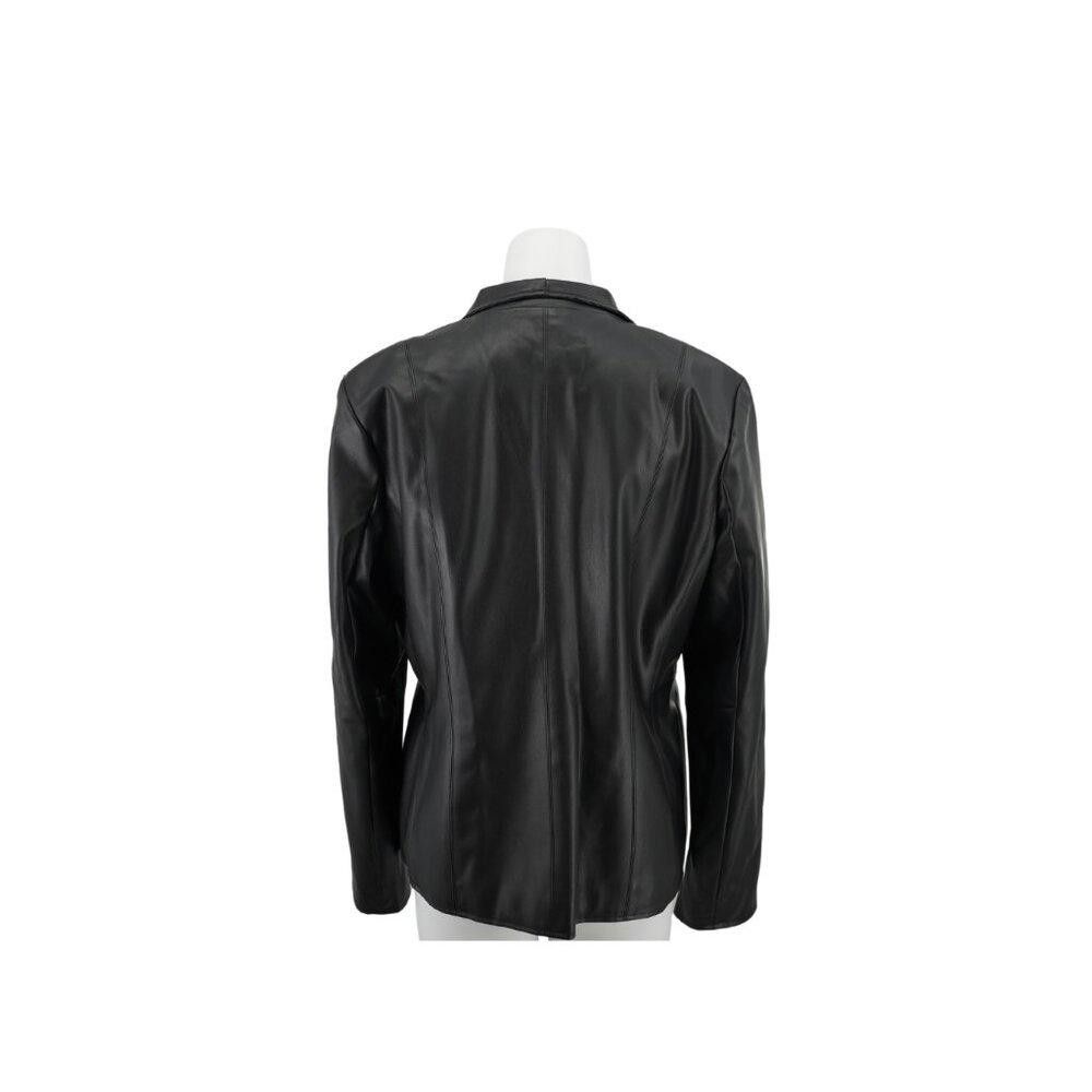 Cole Haan Cole Haan Faux Leather Moto Jacket Size Large Size L / US 10 / IT 46 - 6 Thumbnail