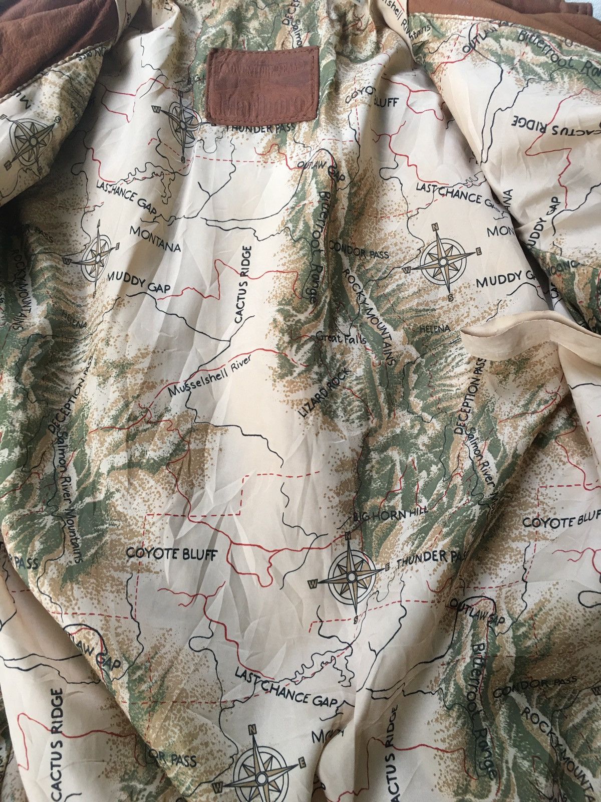 Marlboro × Vintage Vintage Marlboro Adventure Team Leather Jacket Size US S / EU 44-46 / 1 - 5 Thumbnail