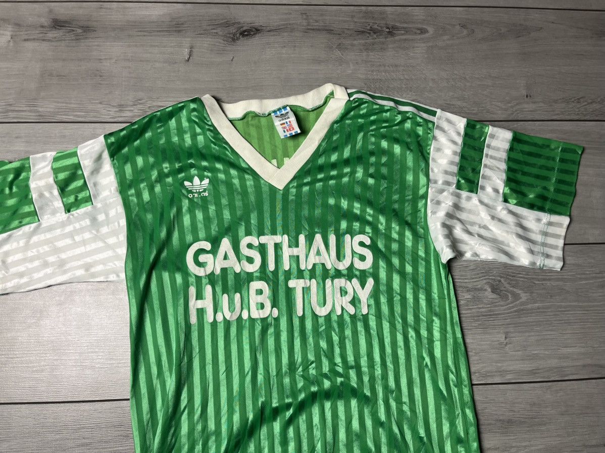 Adidas Vintage Adidas Jersey 80-x football away shirt size Medium Size US M / EU 48-50 / 2 - 3 Thumbnail