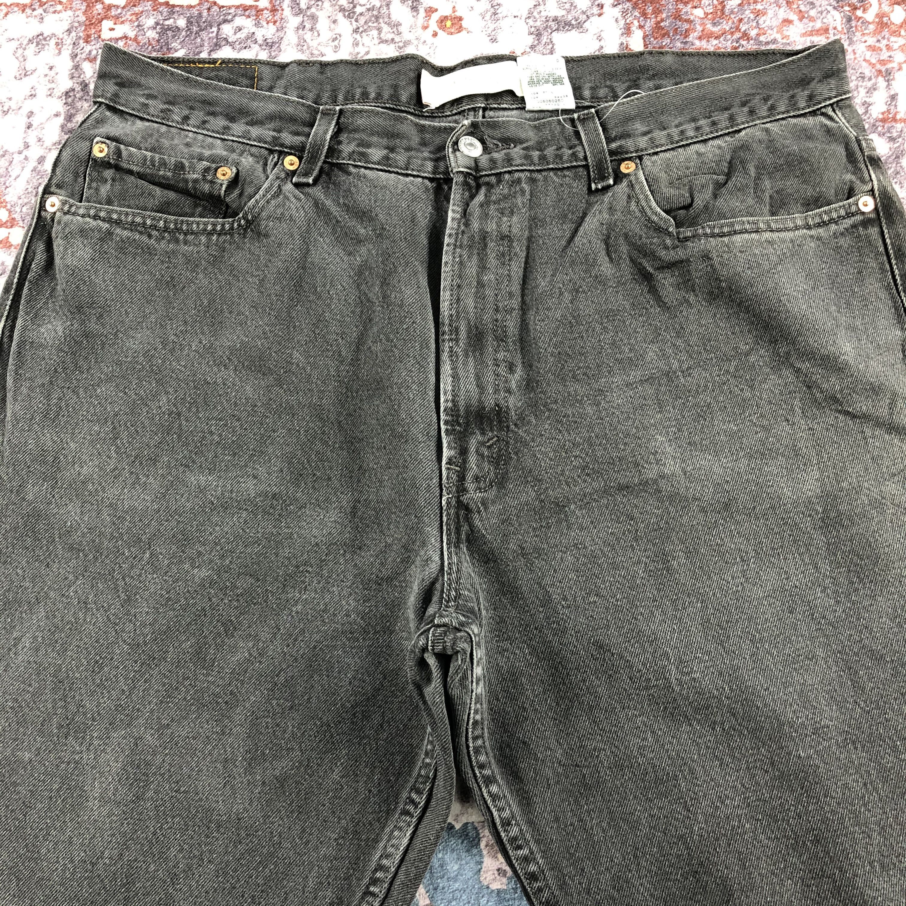 Levi's × Vintage Vintage Faded Black Levis 505 Jeans-JM2590 Size US 39 - 3 Thumbnail