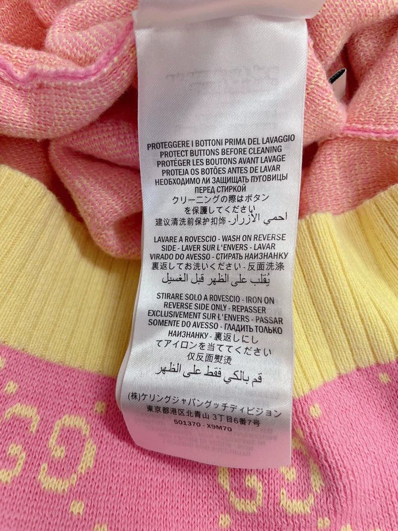Gucci Gucci Macaron color-blocked knitted jacket 2504-Nextarrow Size S / US 4 / IT 40 - 9 Thumbnail