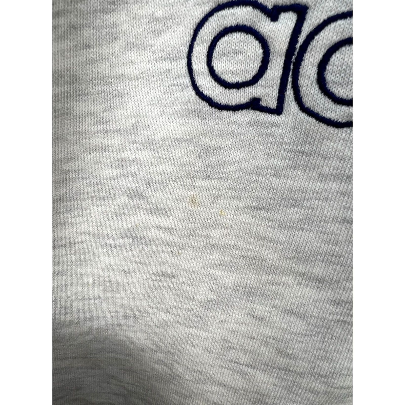 Adidas Vintage 90s Adidas Sweatshirt Grey Heather Crewneck Logo Mens Size L Size US L / EU 52-54 / 3 - 6 Thumbnail
