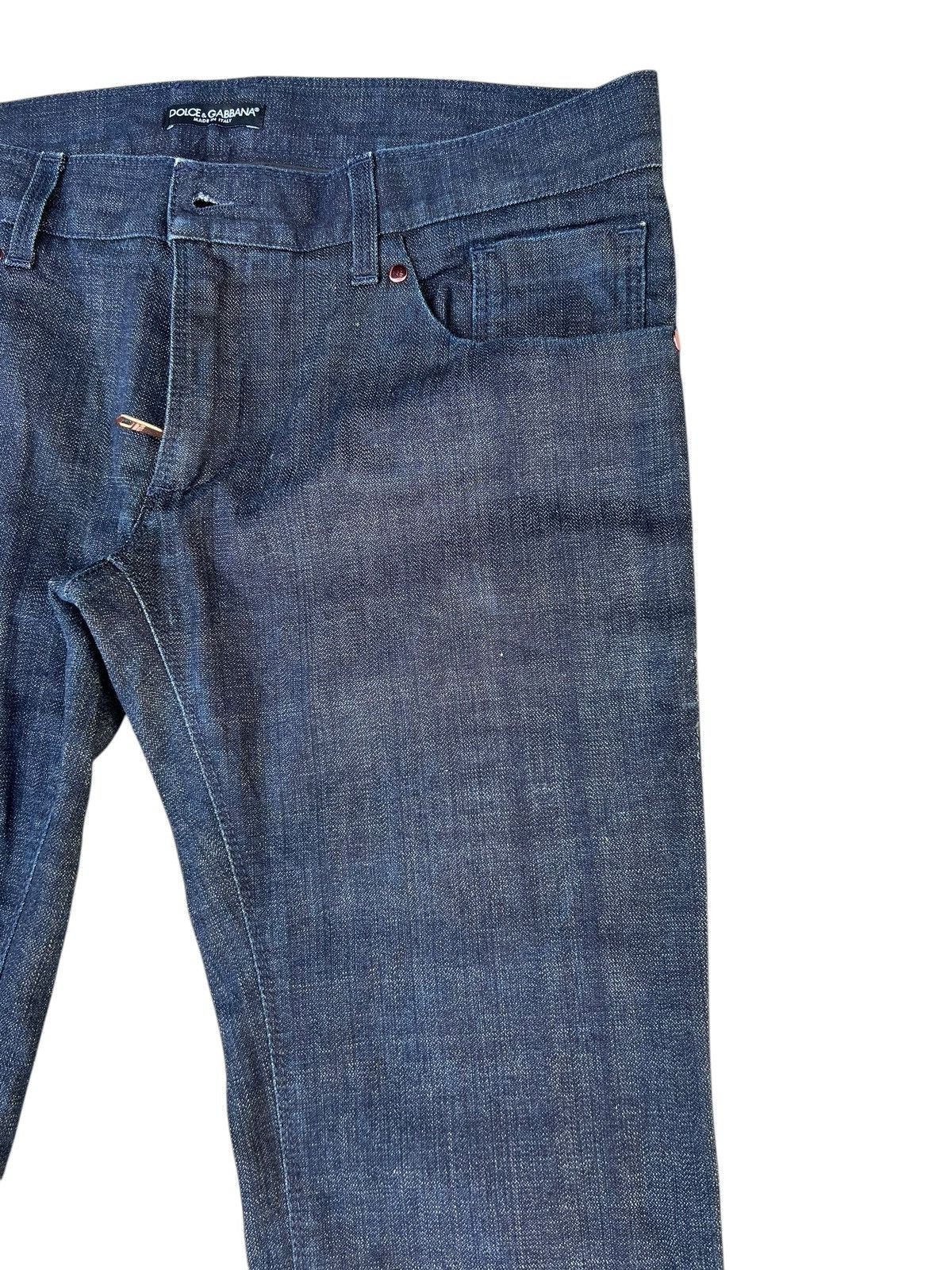 Dolce & Gabbana Vintage Dolce & Gabbana GOLD 14 Stretch Denim Jeans Size US 36 / EU 52 - 12 Thumbnail